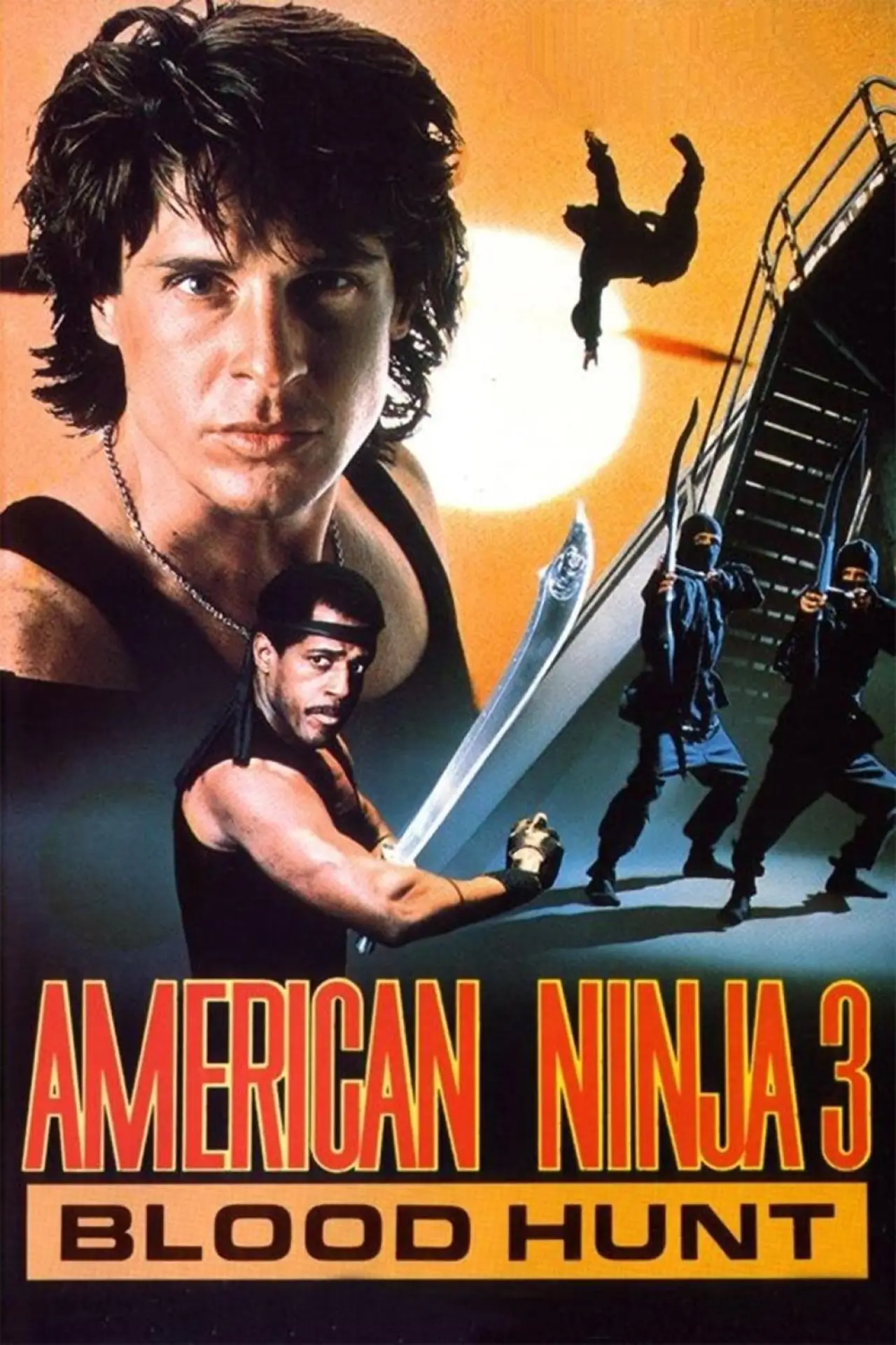 Movie poster "American Ninja 3: Blood Hunt"