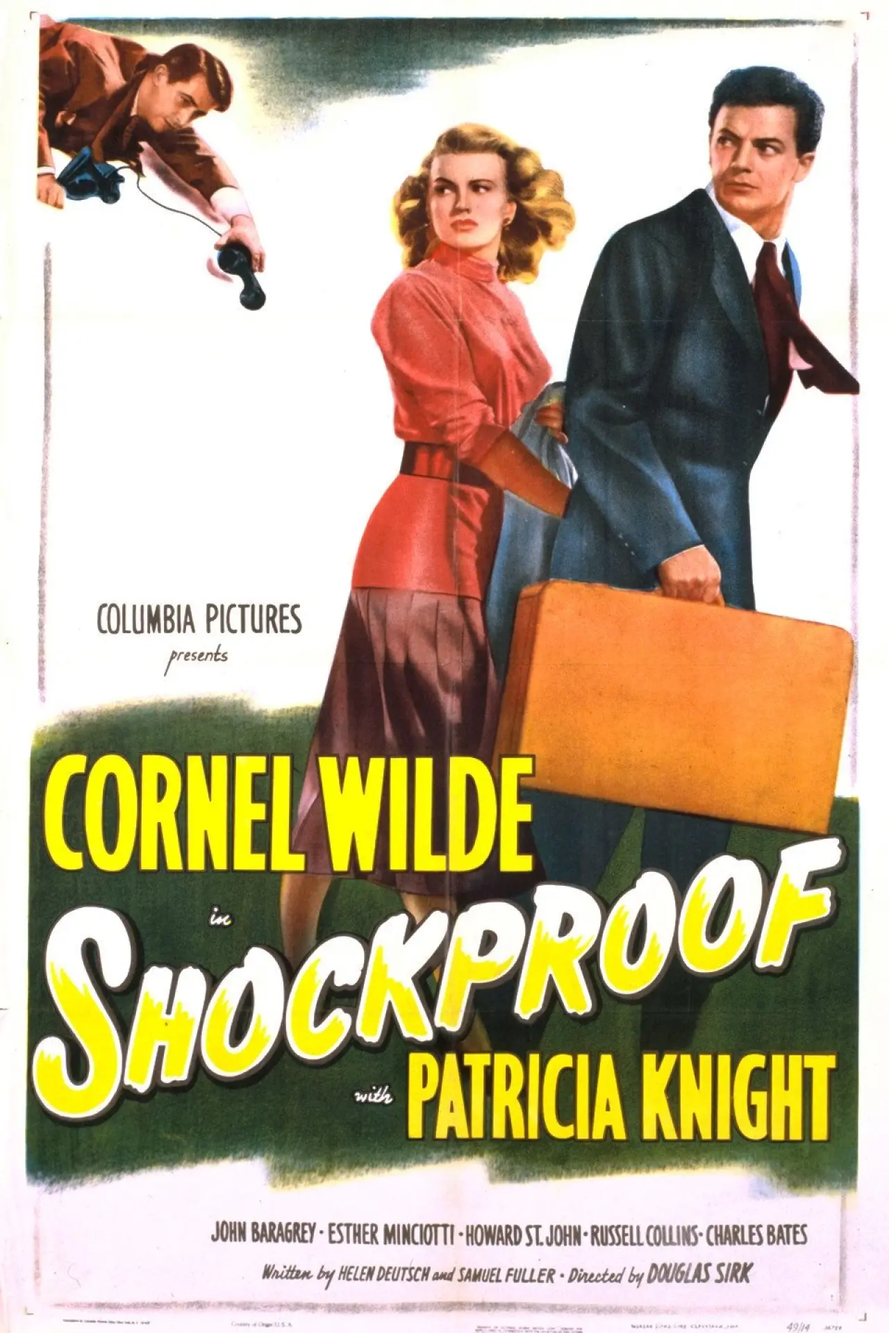Movie poster "Shockproof"