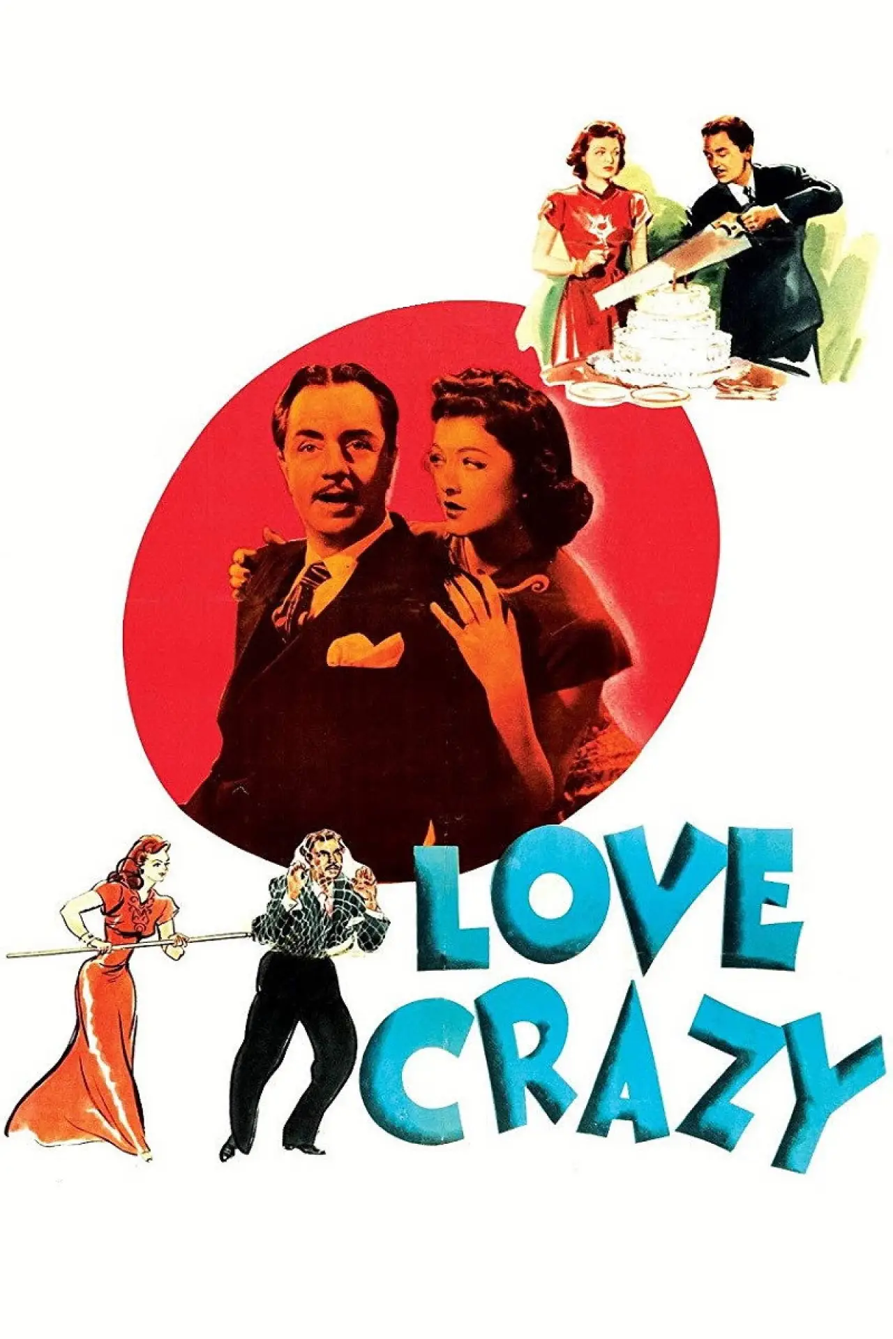 Movie poster "Love Crazy"