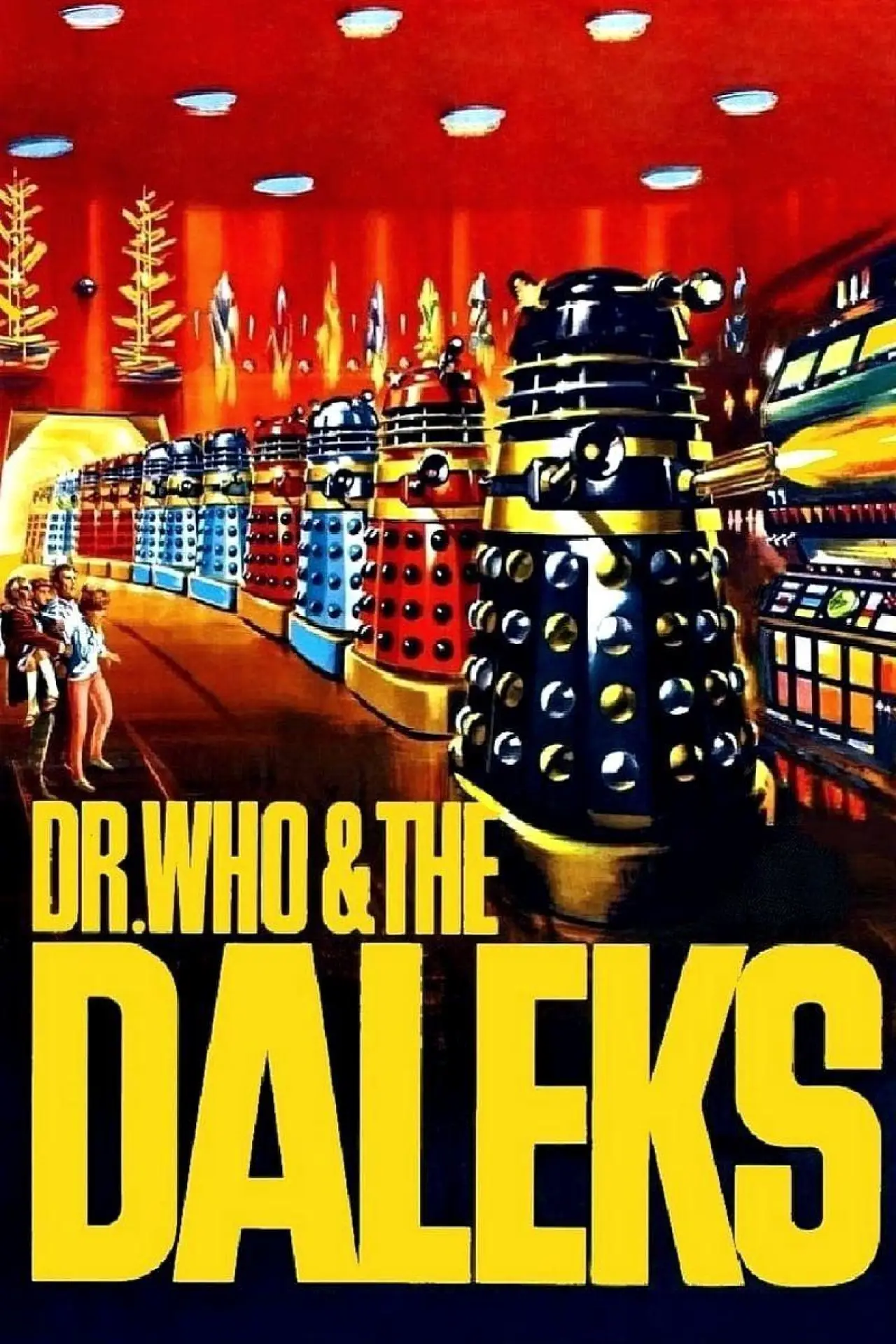 Movie poster "Dr. Who and the Daleks"