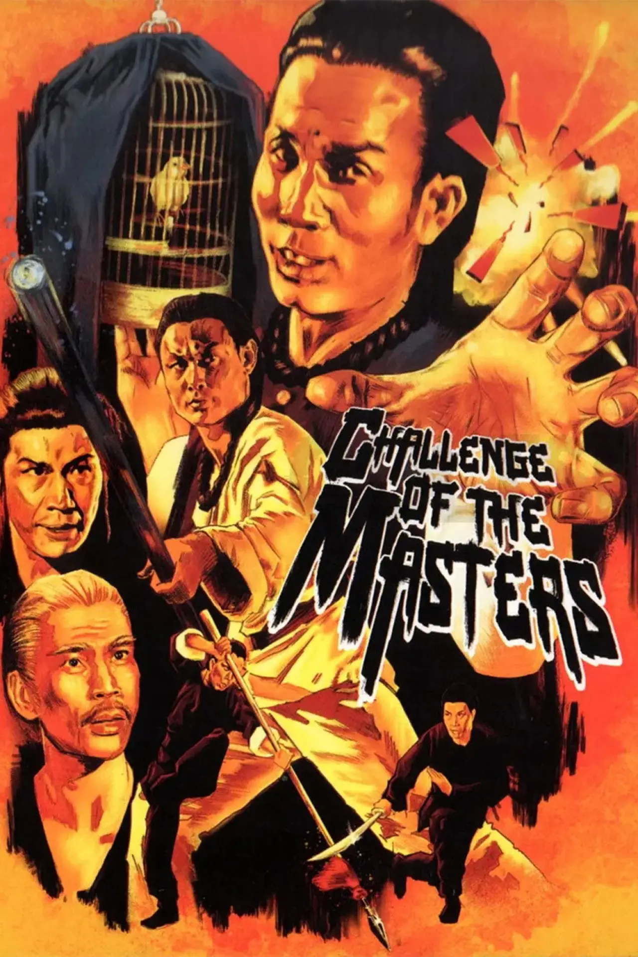 Movie poster "Challenge of the Masters"