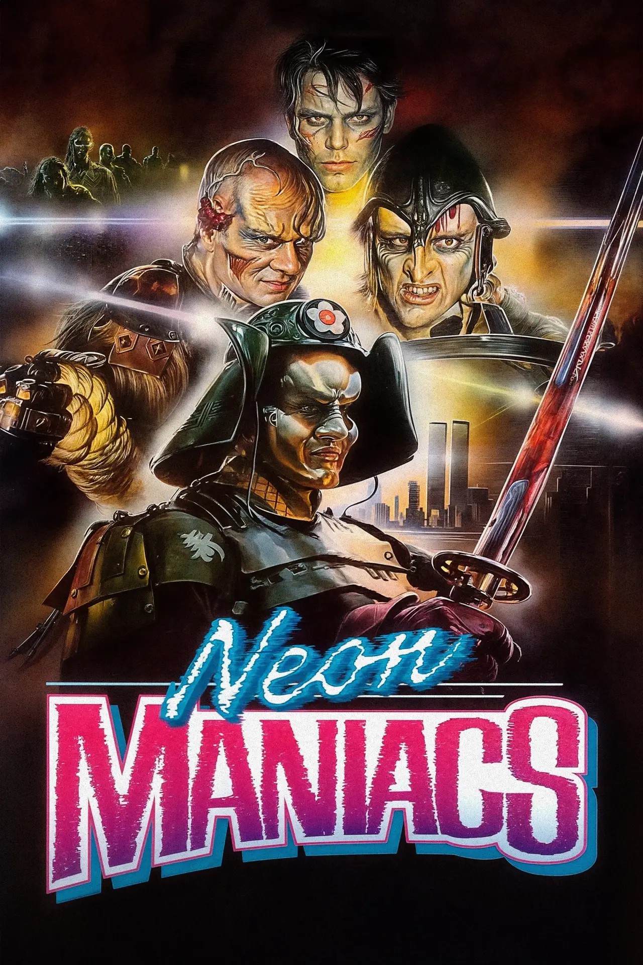 Movie poster "Neon Maniacs"