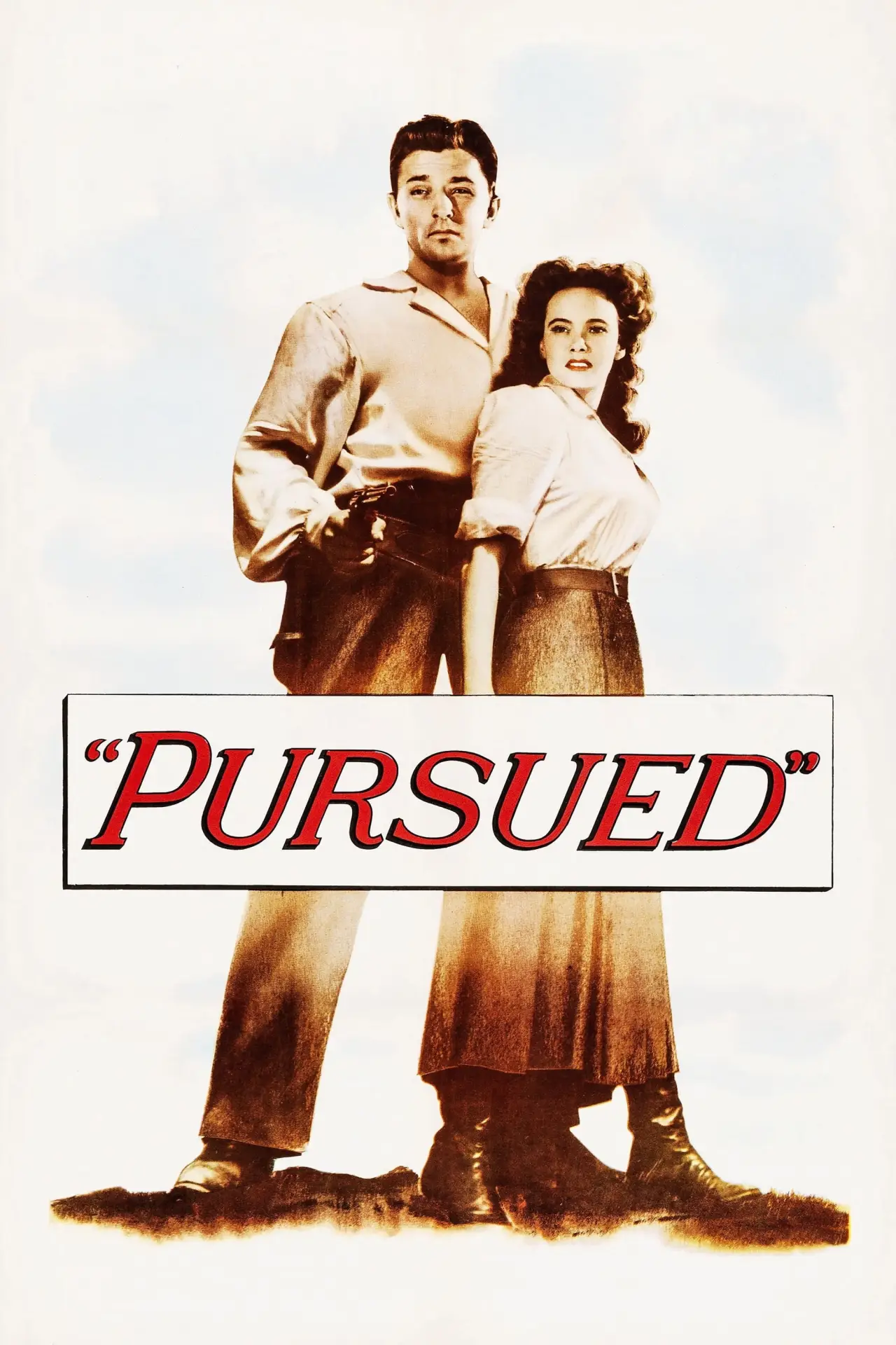 Movie poster "Pursued"