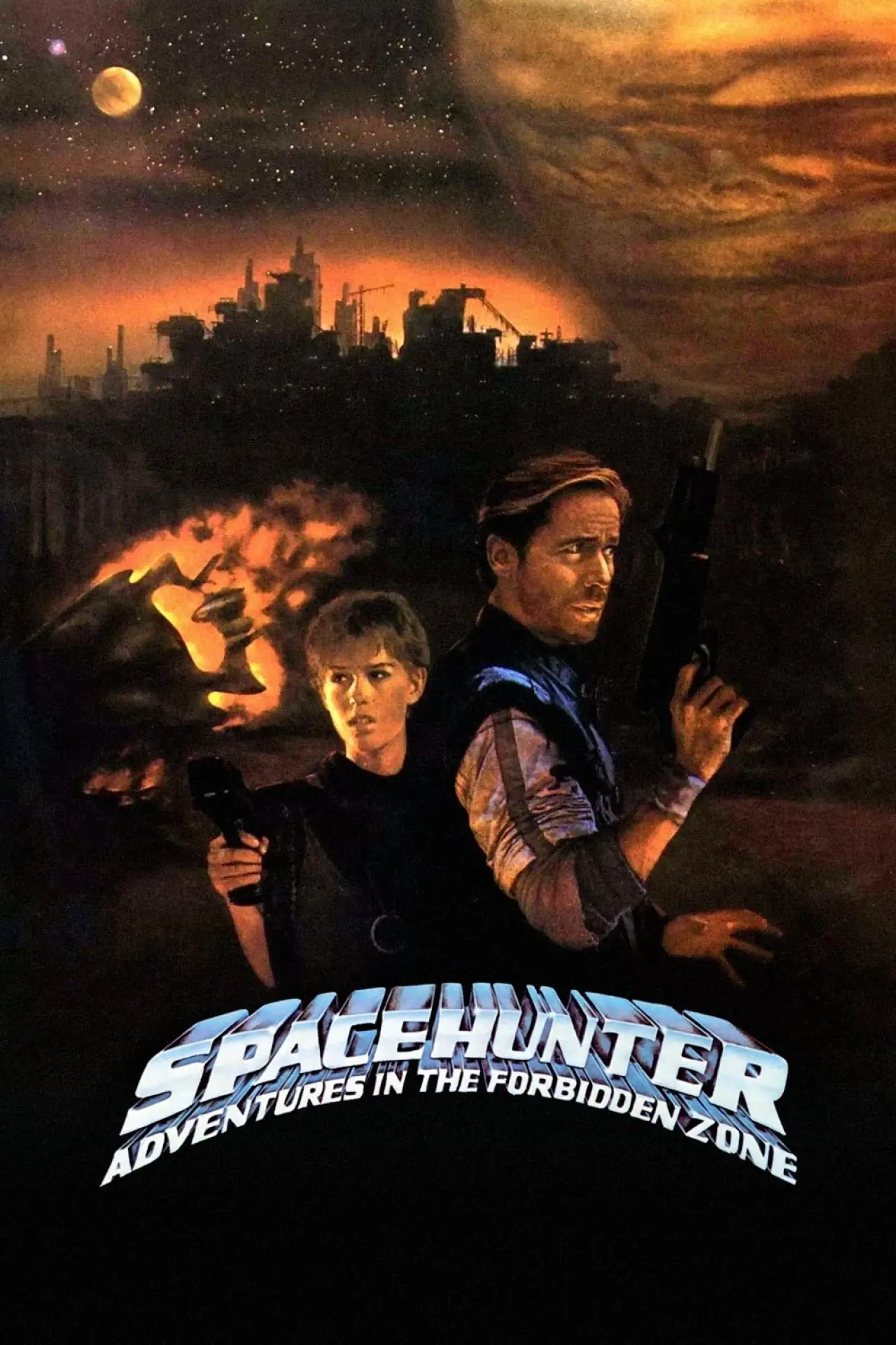 Movie poster "Spacehunter: Adventures in the Forbidden Zone"