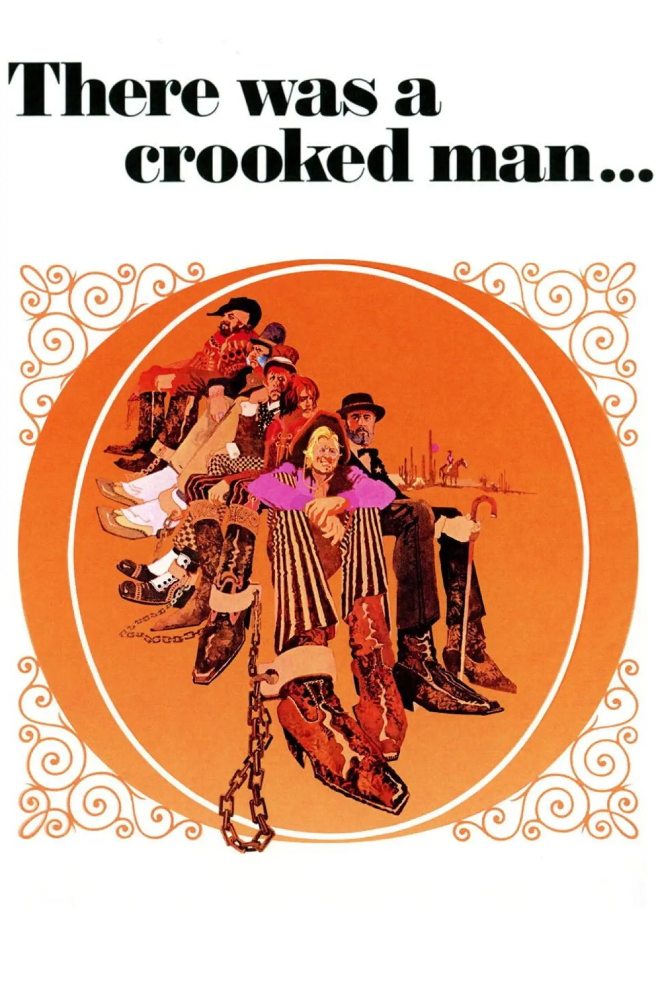 Movie poster "There Was a Crooked Man..."