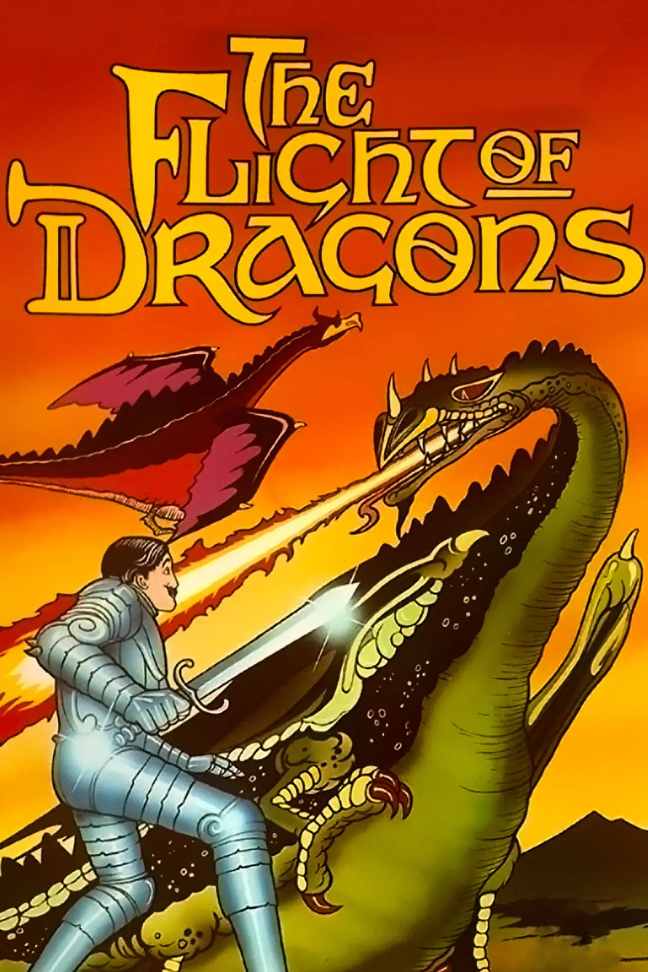 Movie poster "The Flight of Dragons"