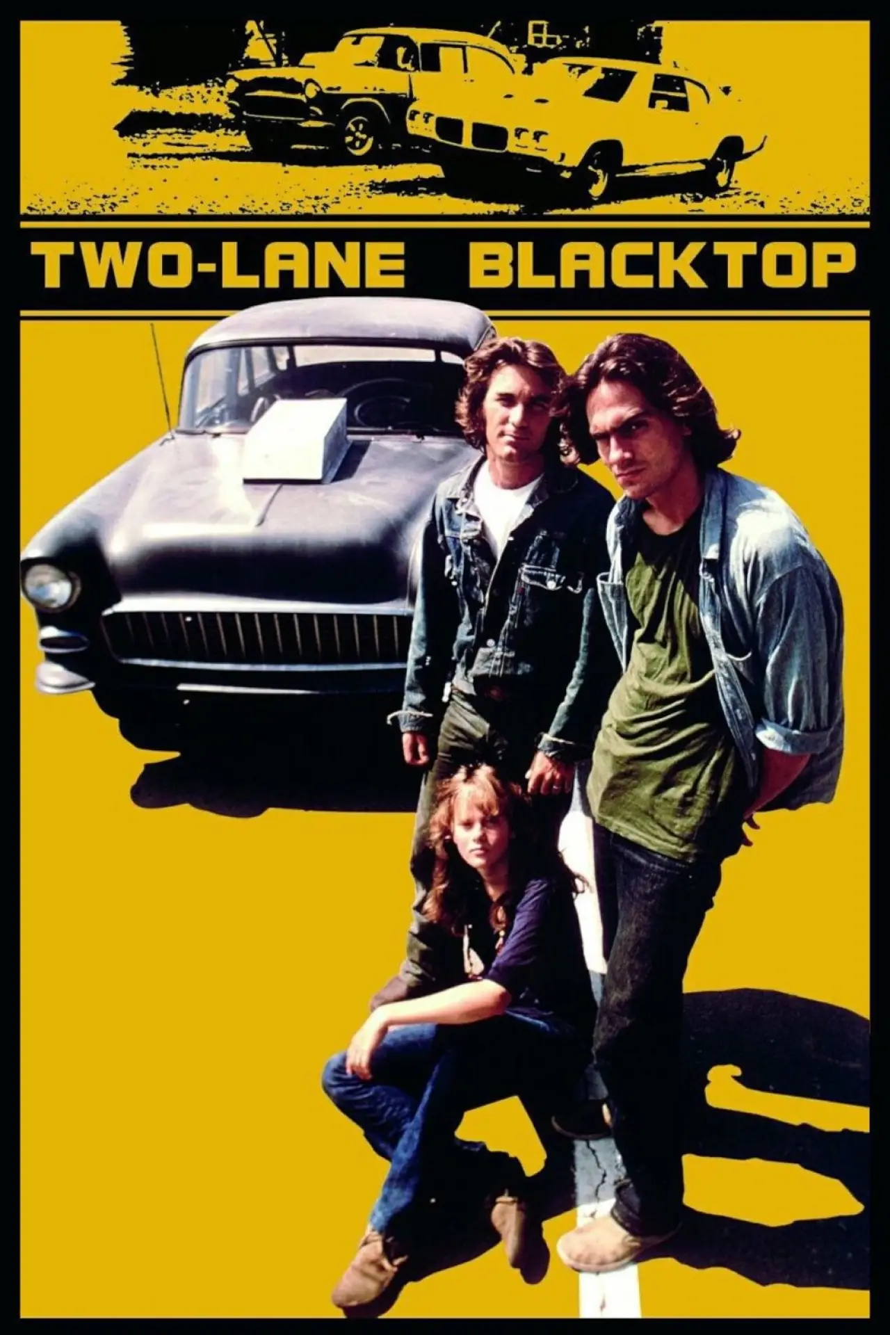 Movie poster "Two-Lane Blacktop"