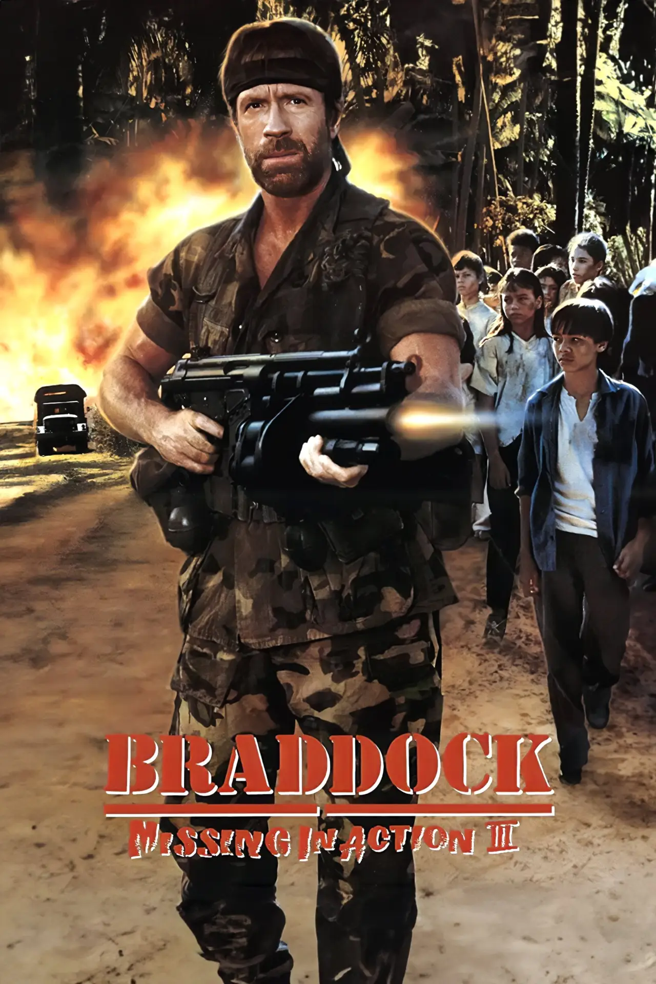 Movie poster "Braddock: Missing in Action III"