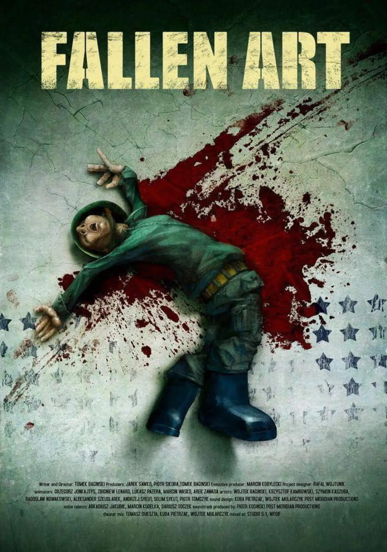 Movie poster "Fallen Art"