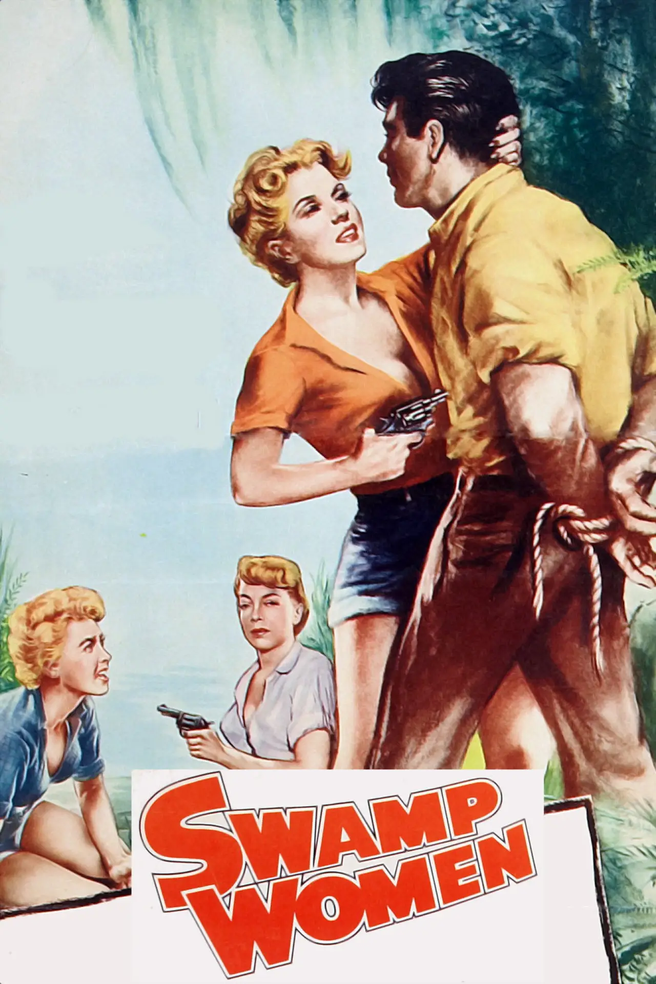 Movie poster "Swamp Women"