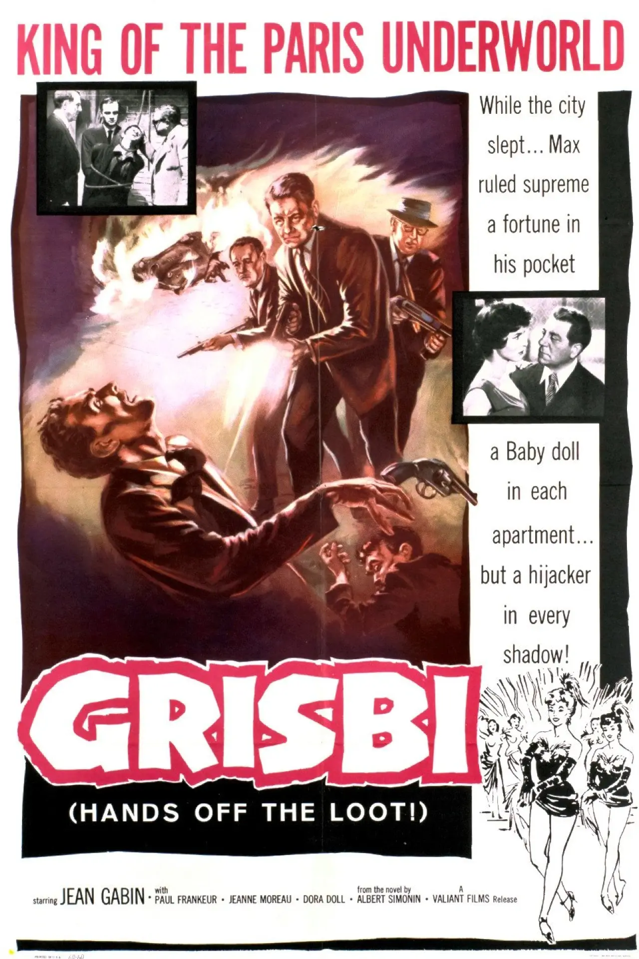 Movie poster "Touchez Pas au Grisbi"