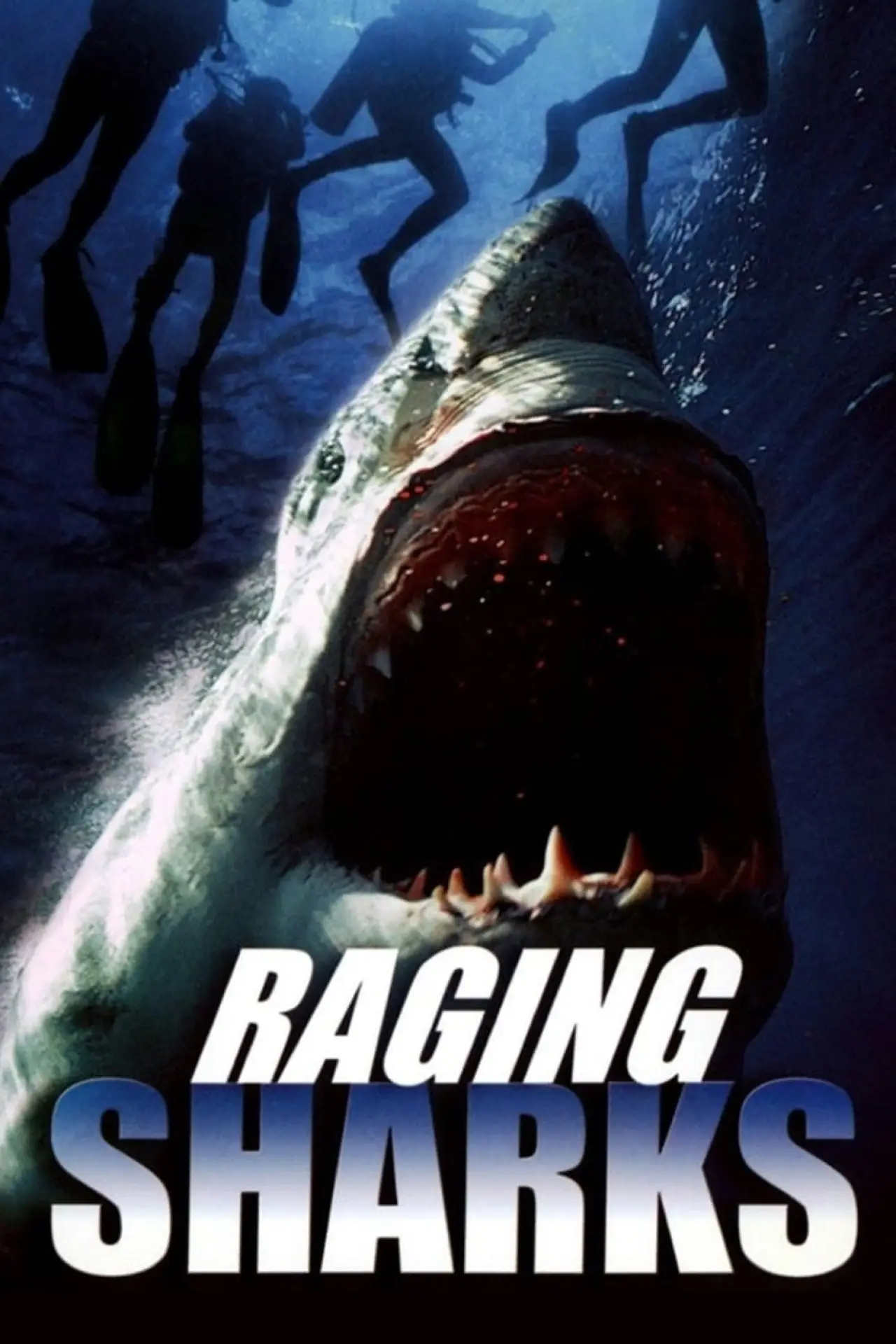 Movie poster "Raging Sharks"