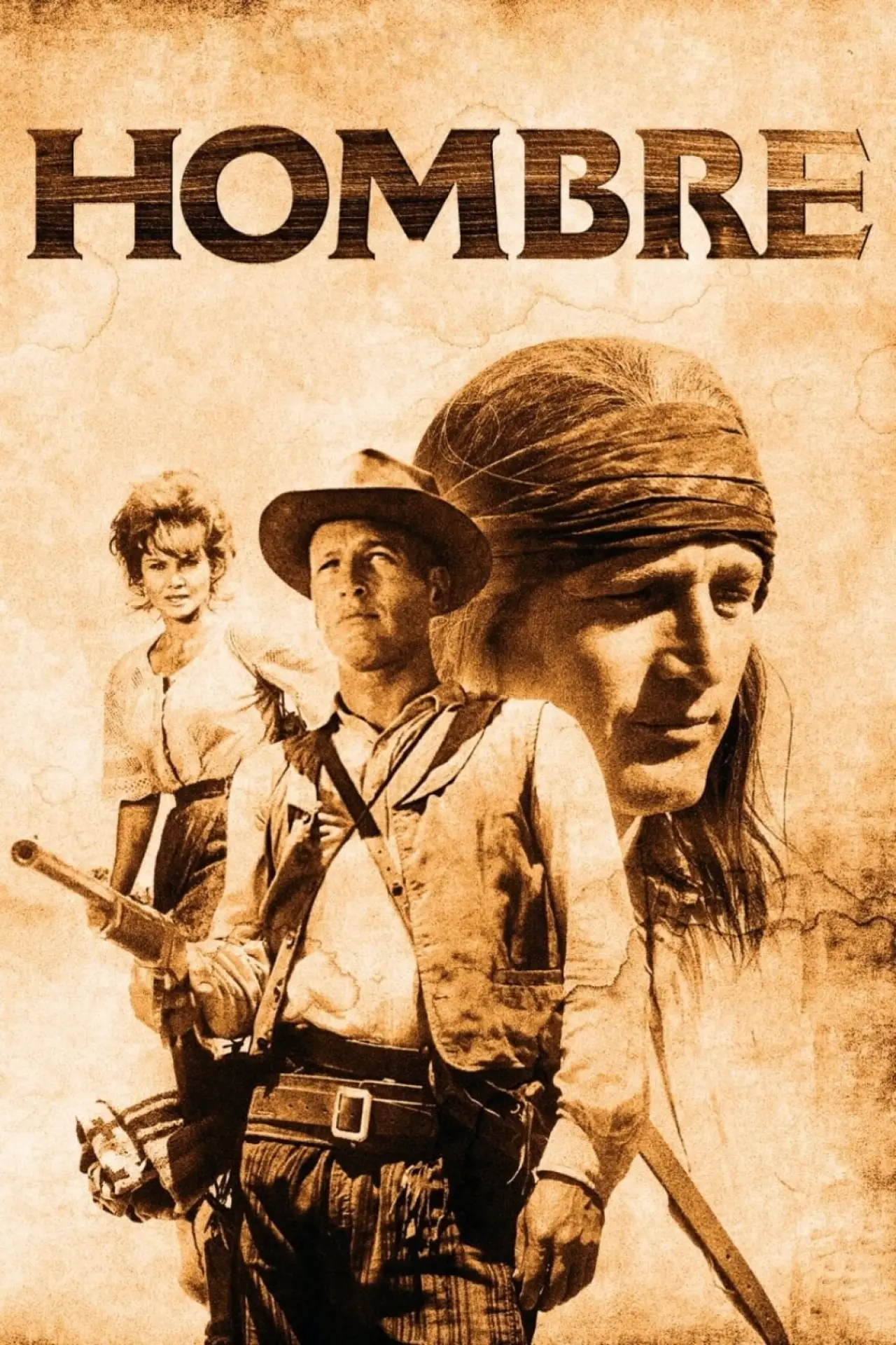 Movie poster "Hombre"