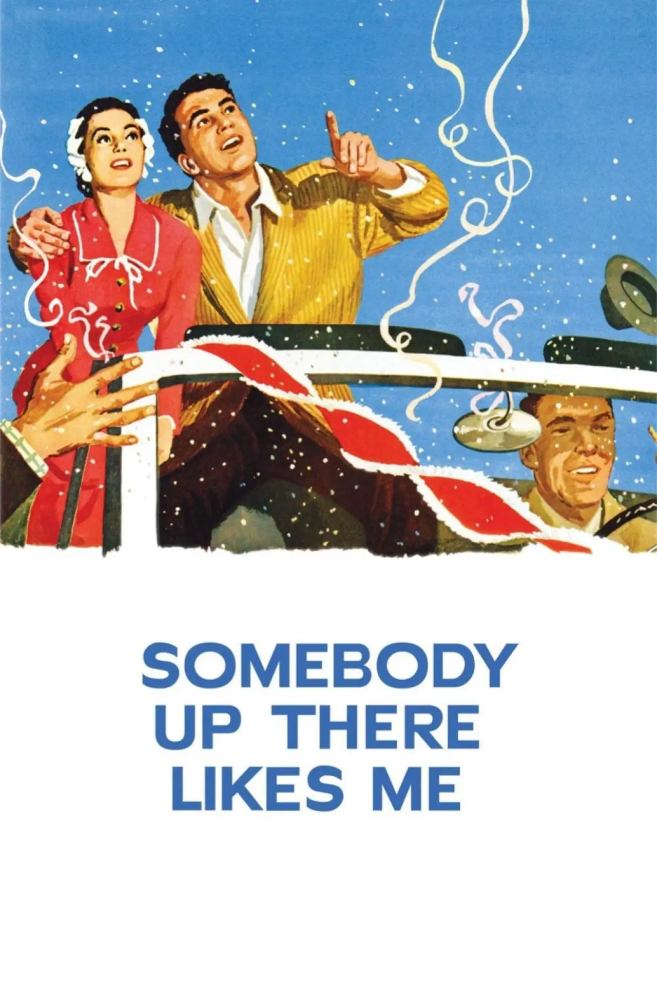 Movie poster "Somebody Up There Likes Me"