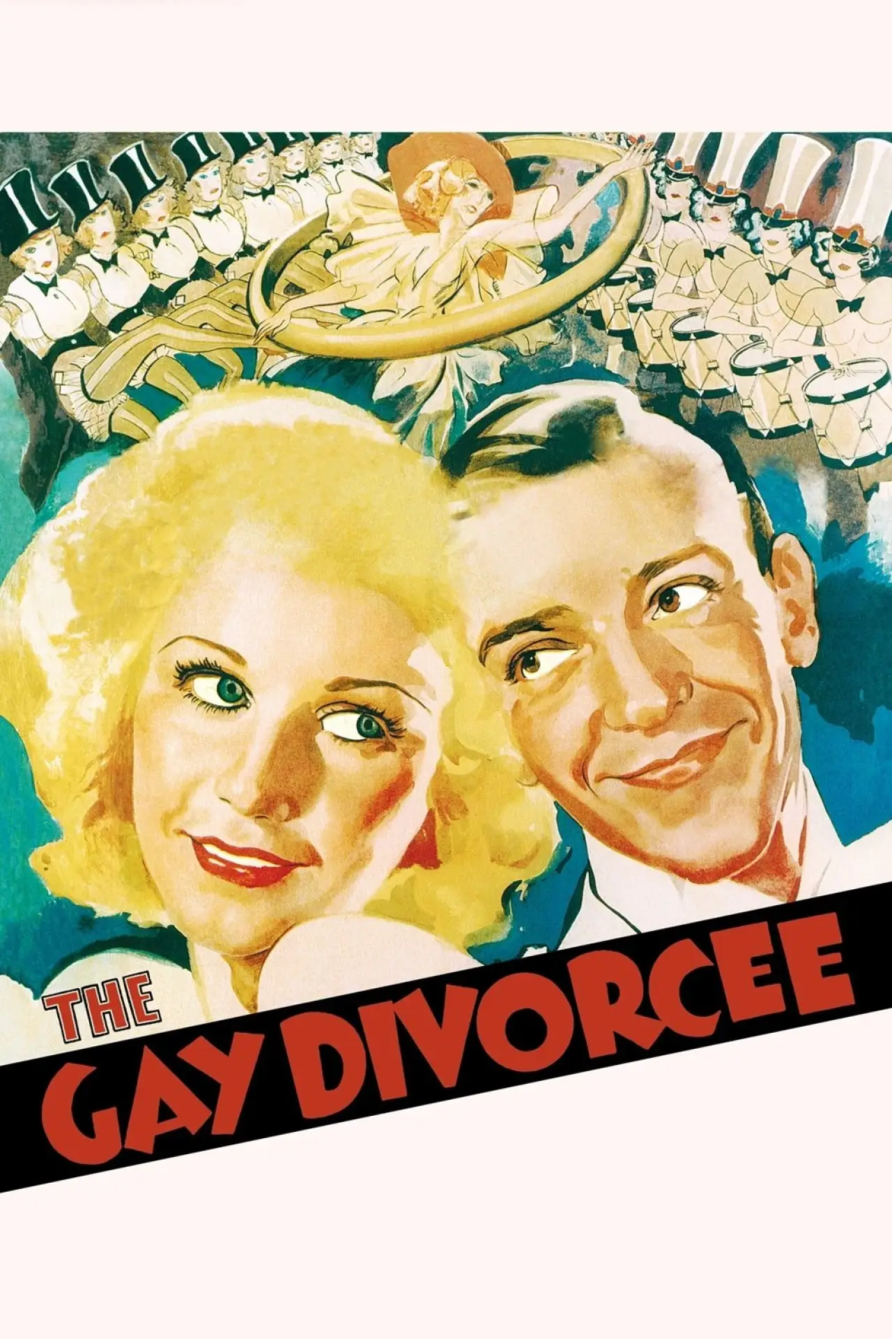 Movie poster "The Gay Divorcee"