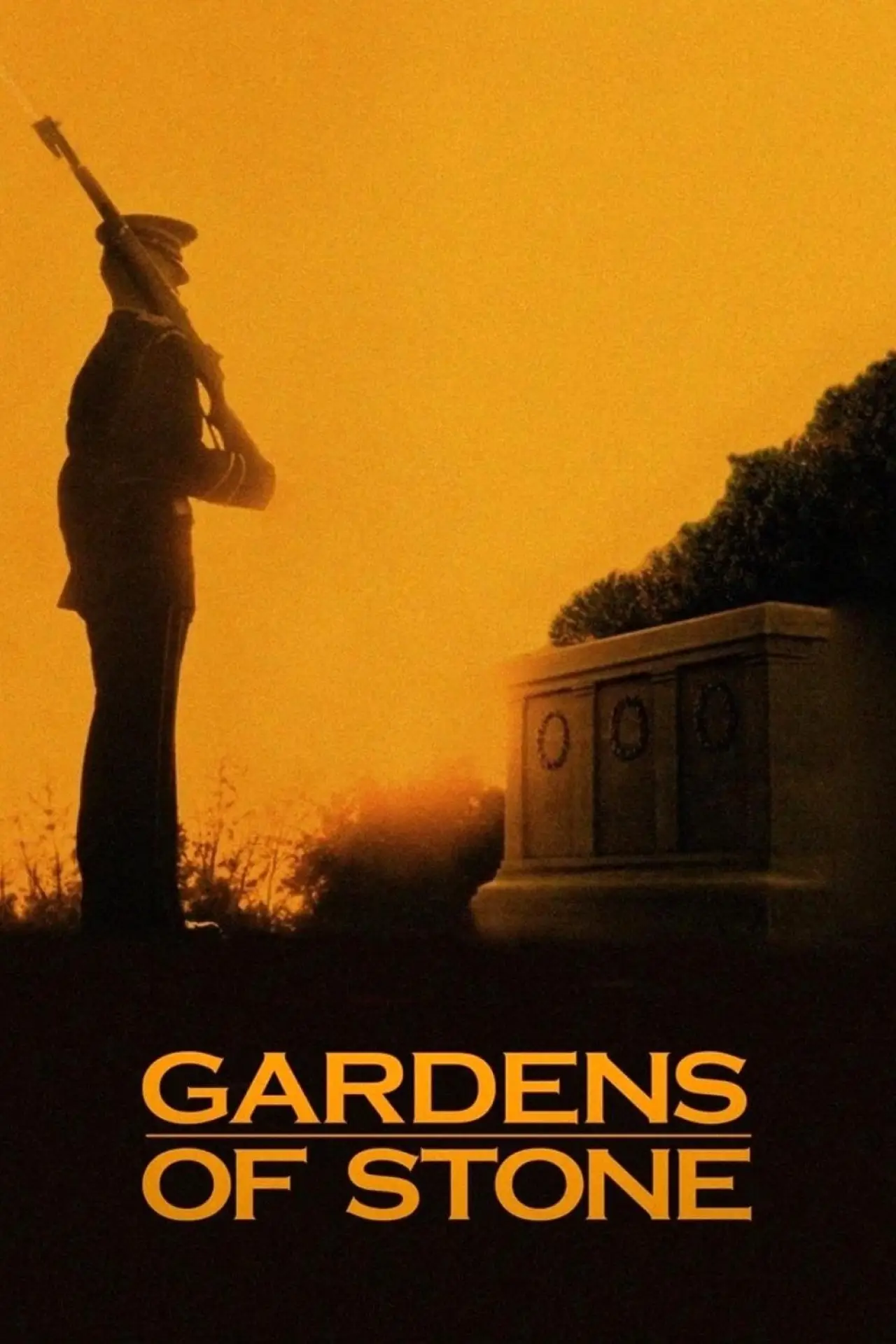 Movie poster "Gardens of Stone"