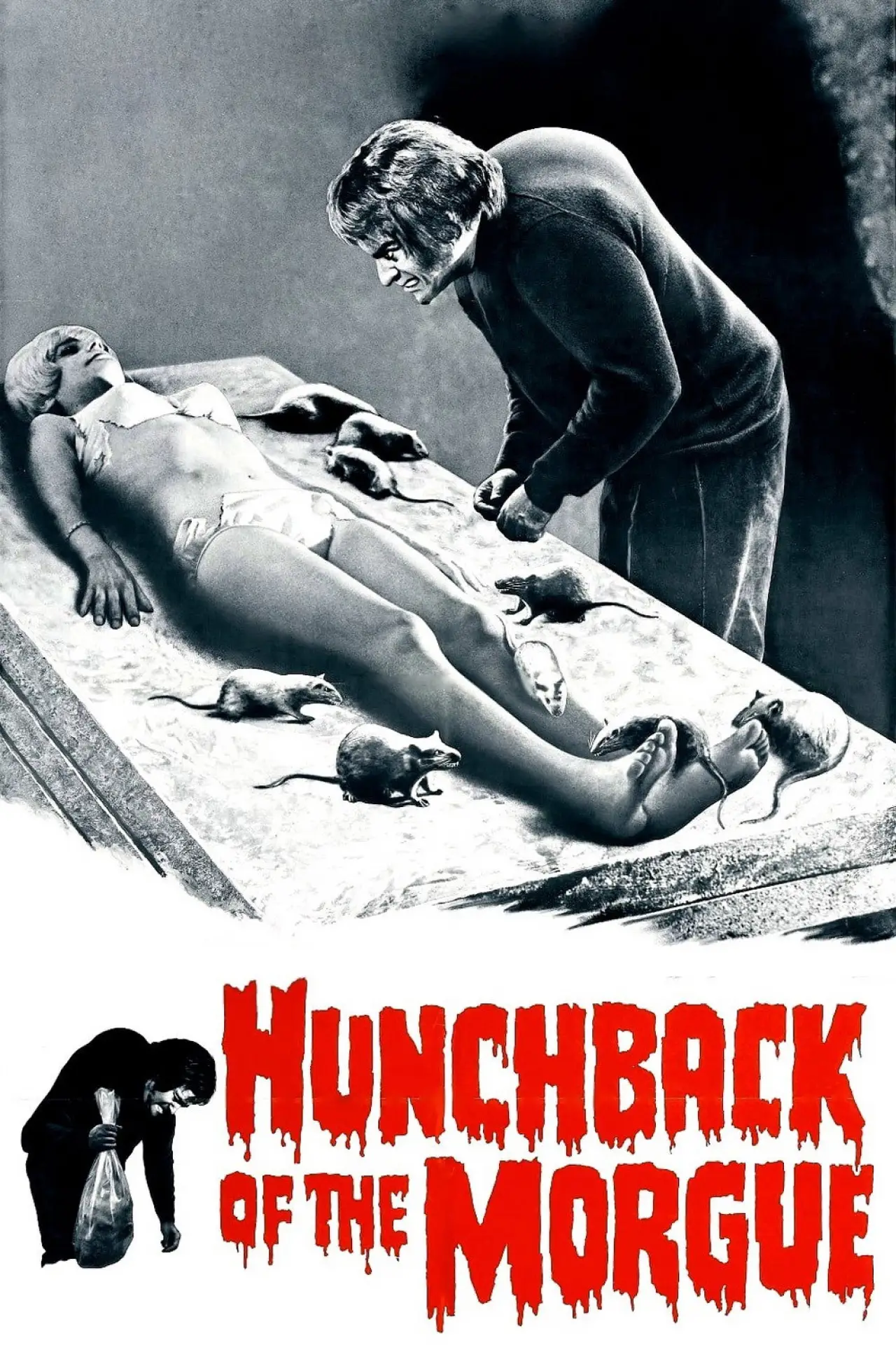 Movie poster "Hunchback of the Morgue"