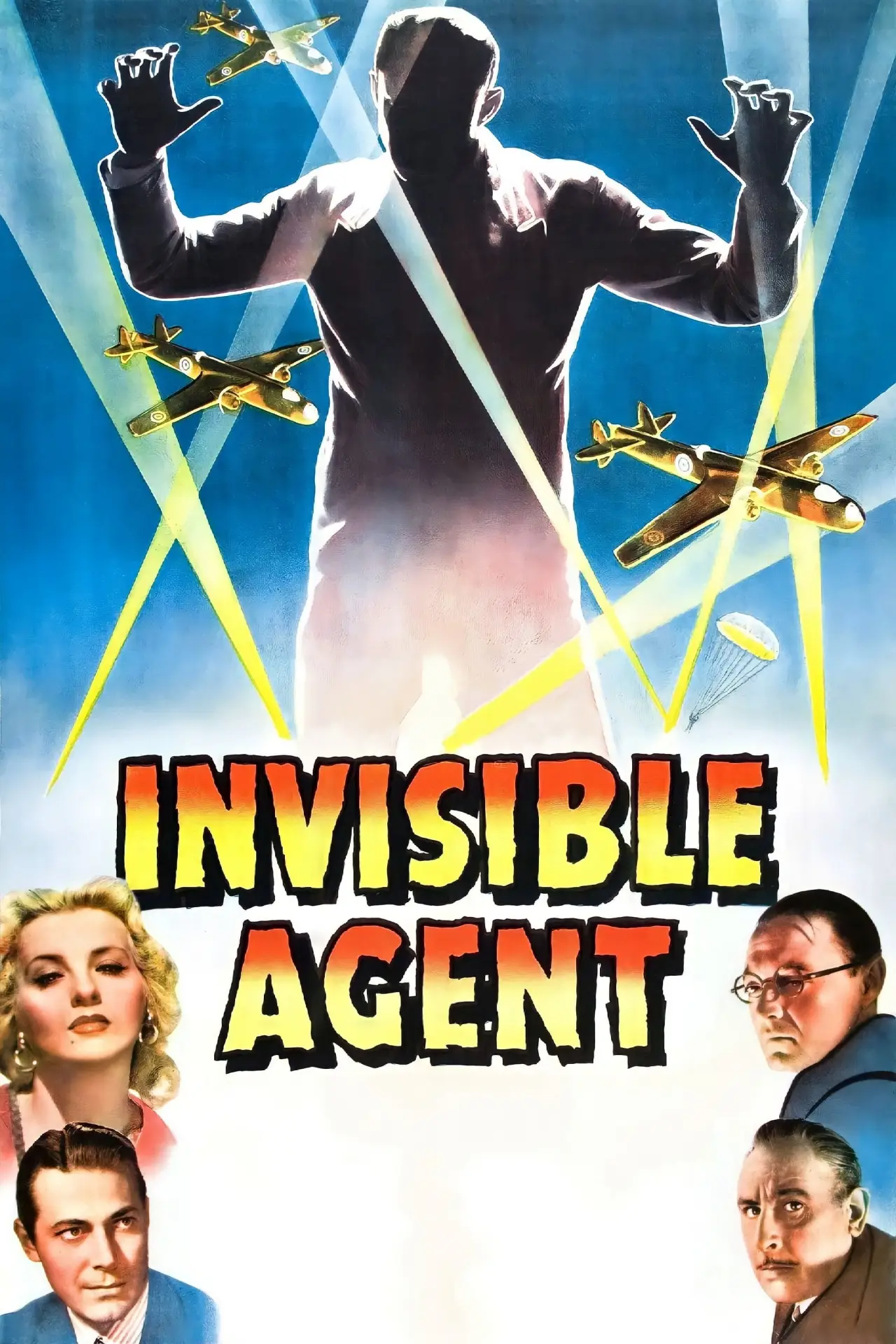 Movie poster "Invisible Agent"
