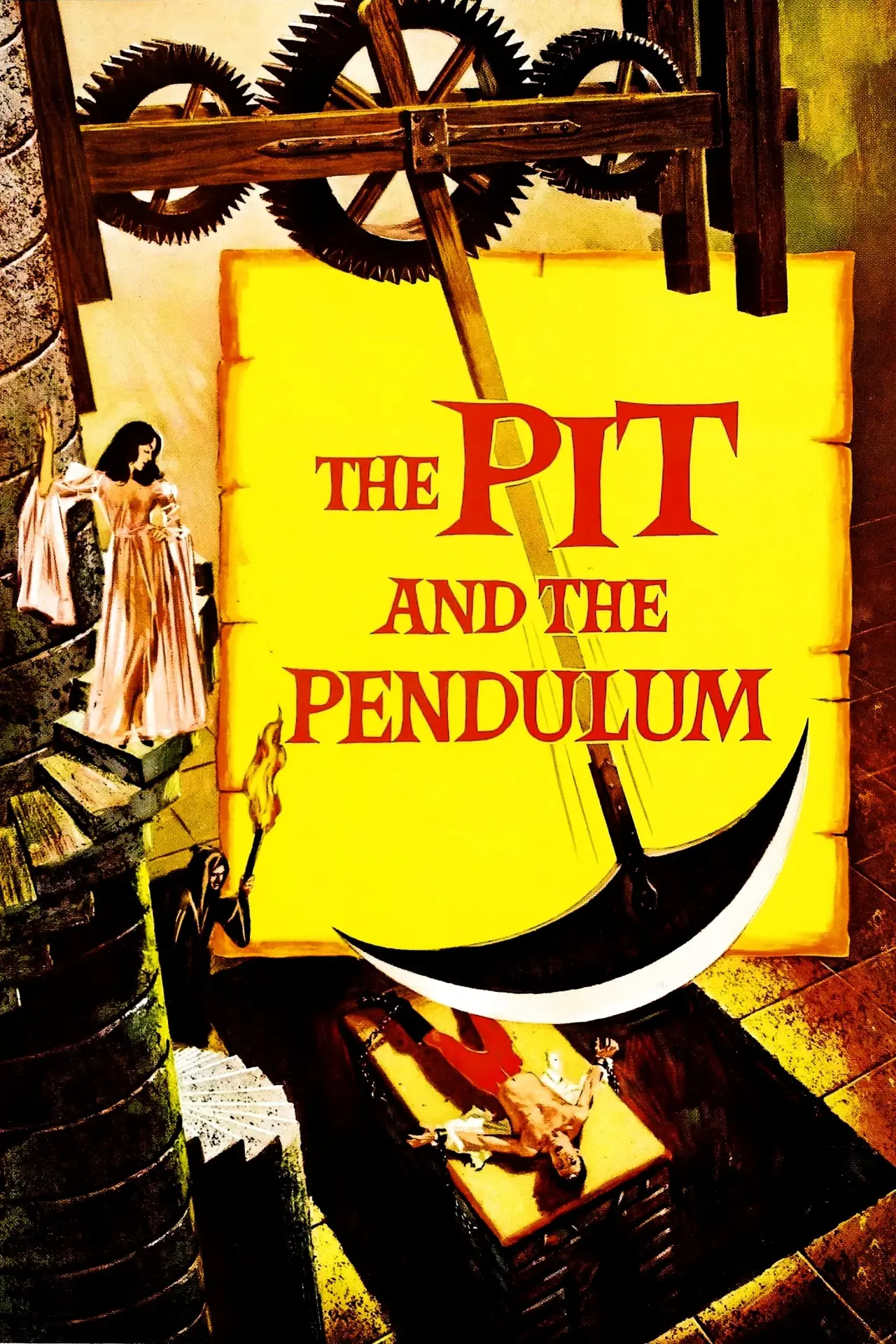 Movie poster "The Pit and the Pendulum"