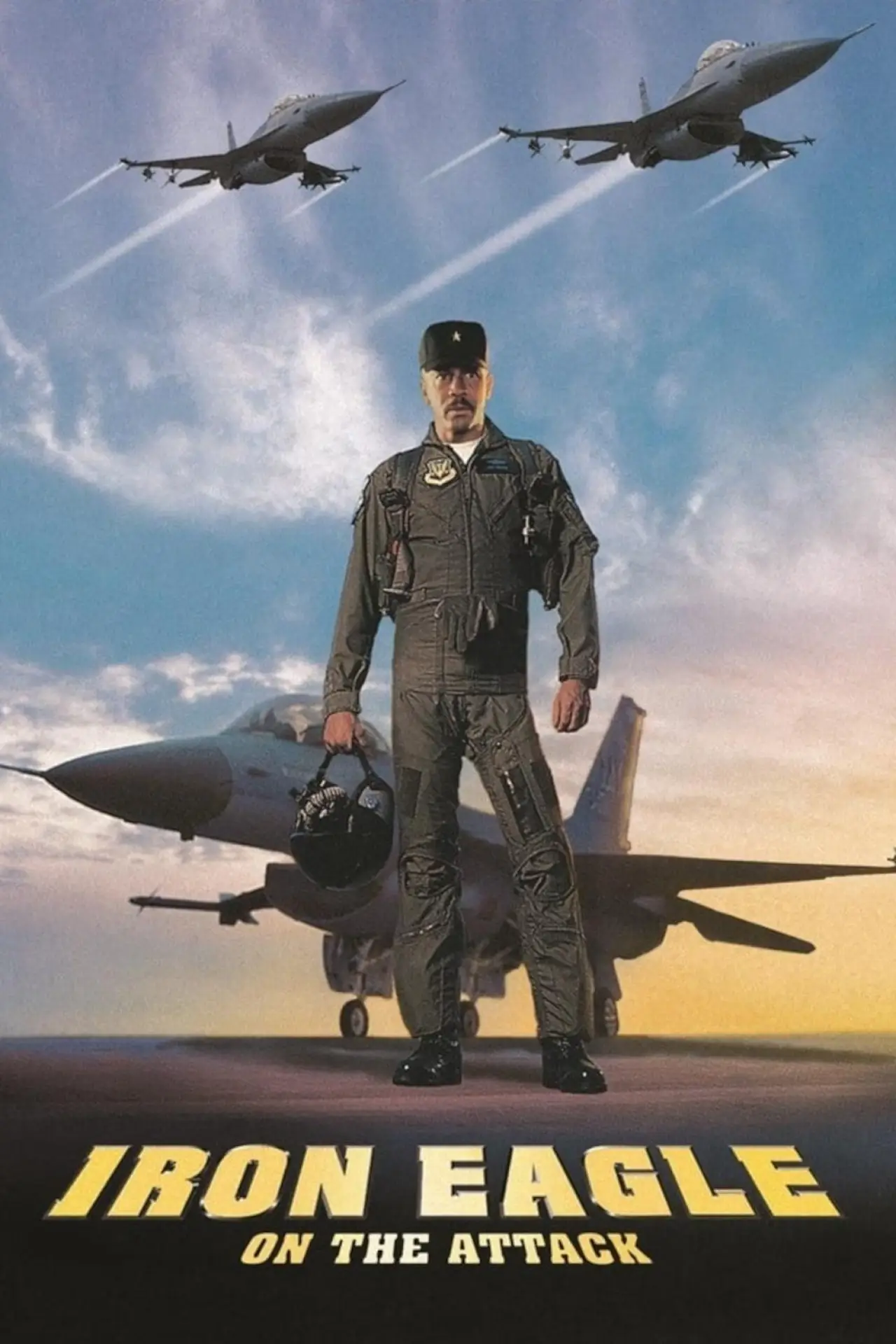 Movie poster "Iron Eagle on the Attack"