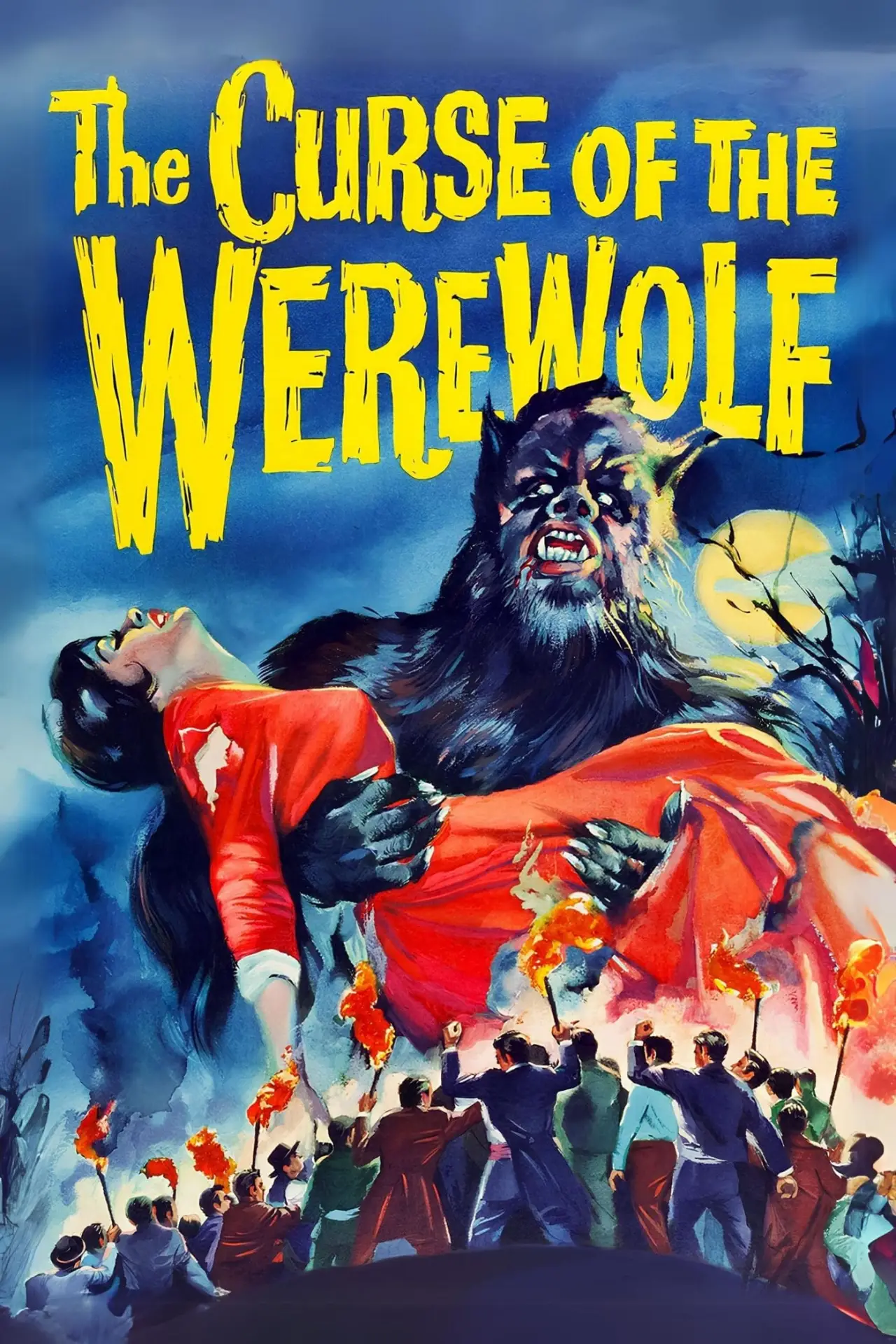 Movie poster "The Curse of the Werewolf"