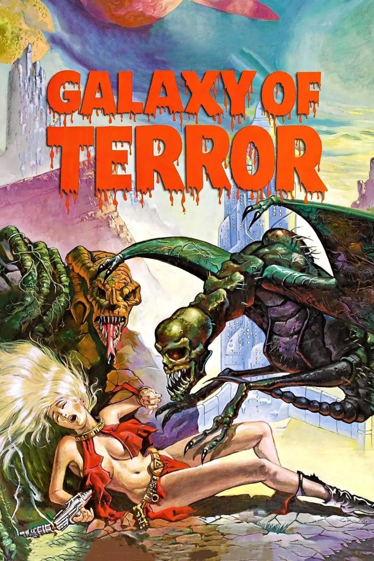 Movie poster "Galaxy of Terror"