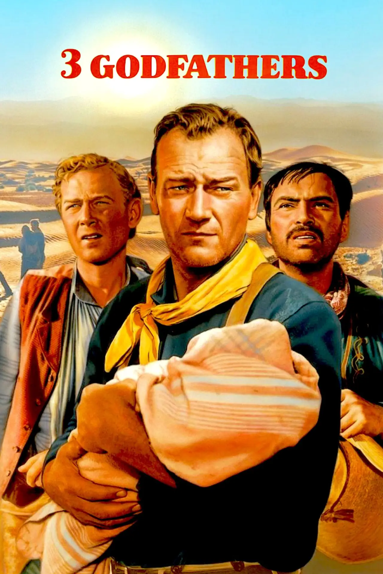 Movie poster "3 Godfathers"