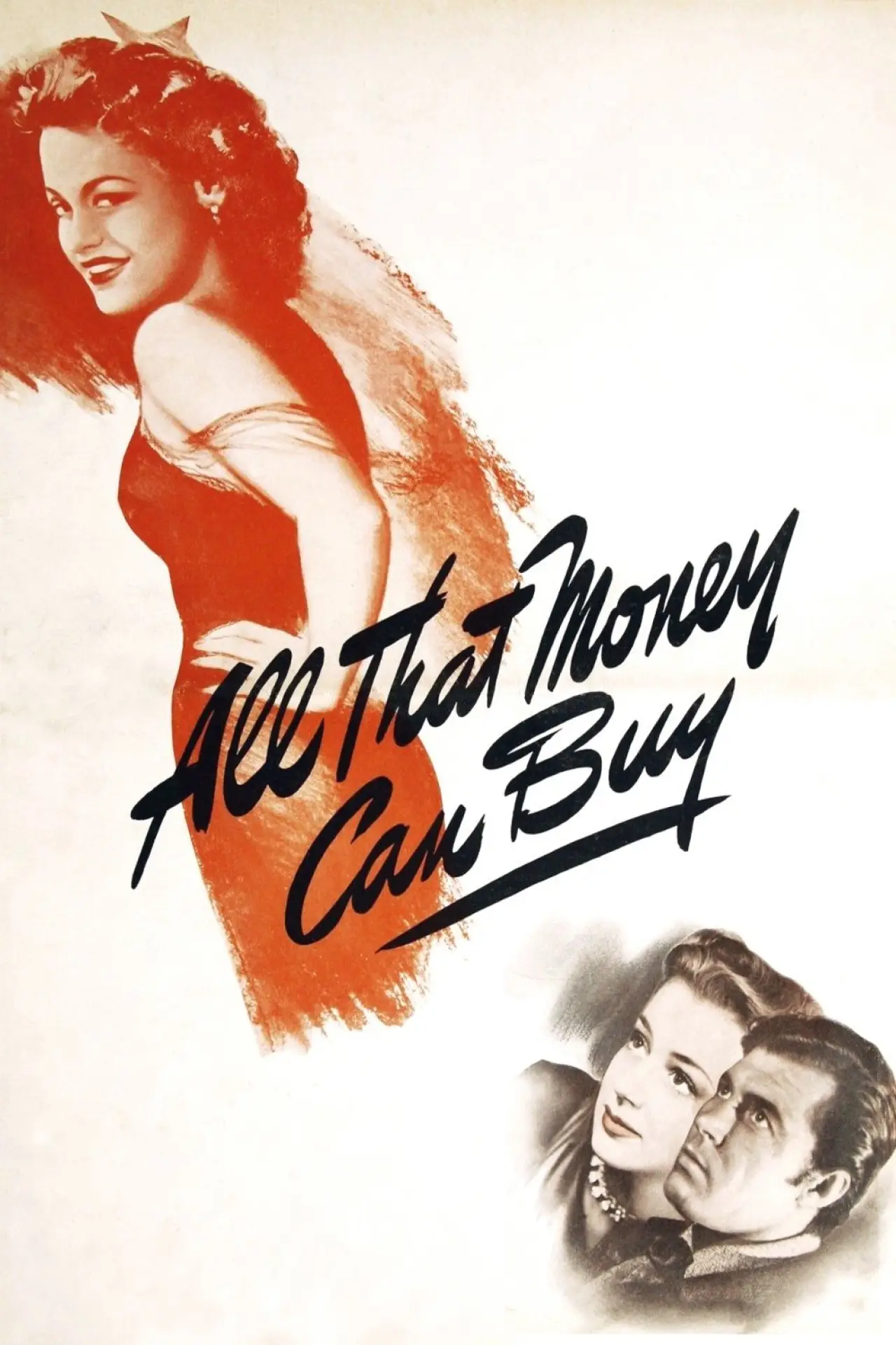 Movie poster "All That Money Can Buy"