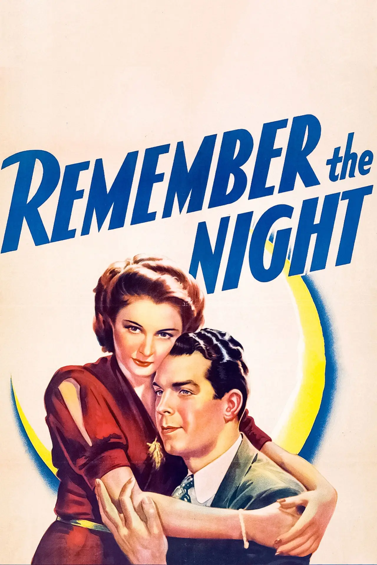 Movie poster "Remember the Night"
