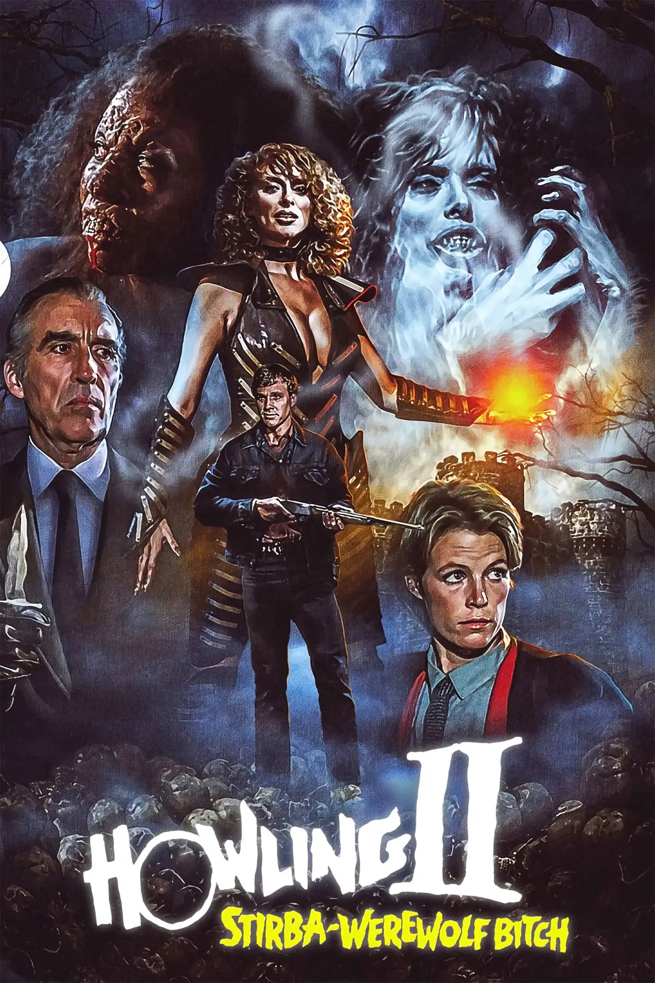 Movie poster "Howling II: Stirba - Werewolf Bitch"