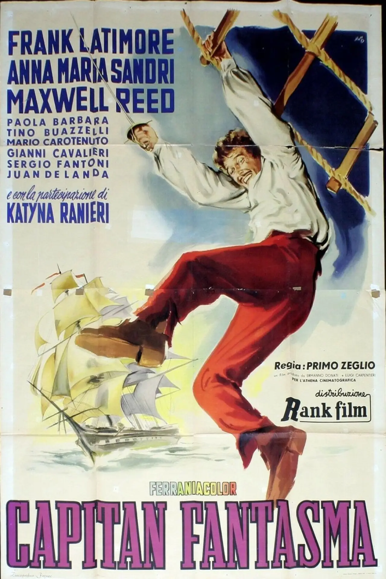 Movie poster "Ghost Captain"