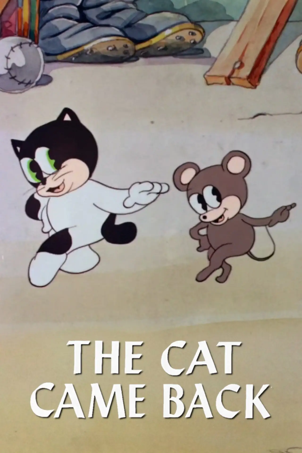 Movie poster "The Cat Came Back"