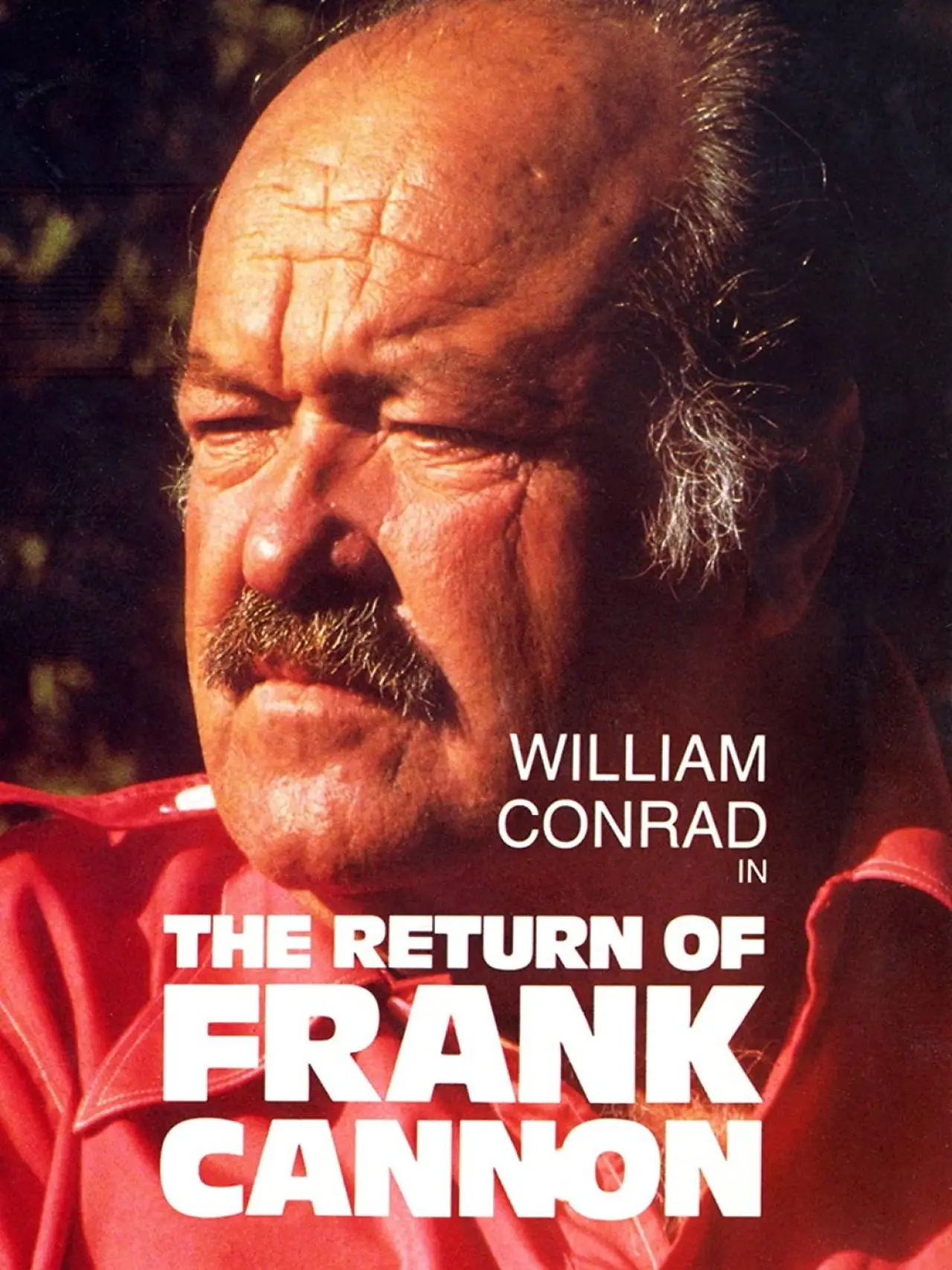 Movie poster "The Return of Frank Cannon"