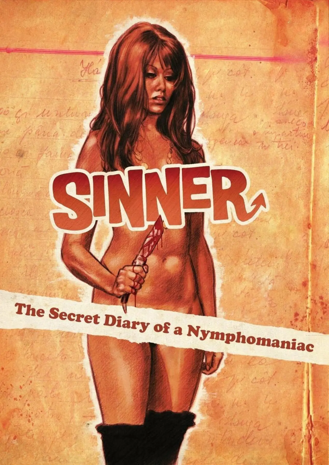 Movie poster "Sinner: The Secret Diary of a Nymphomaniac"