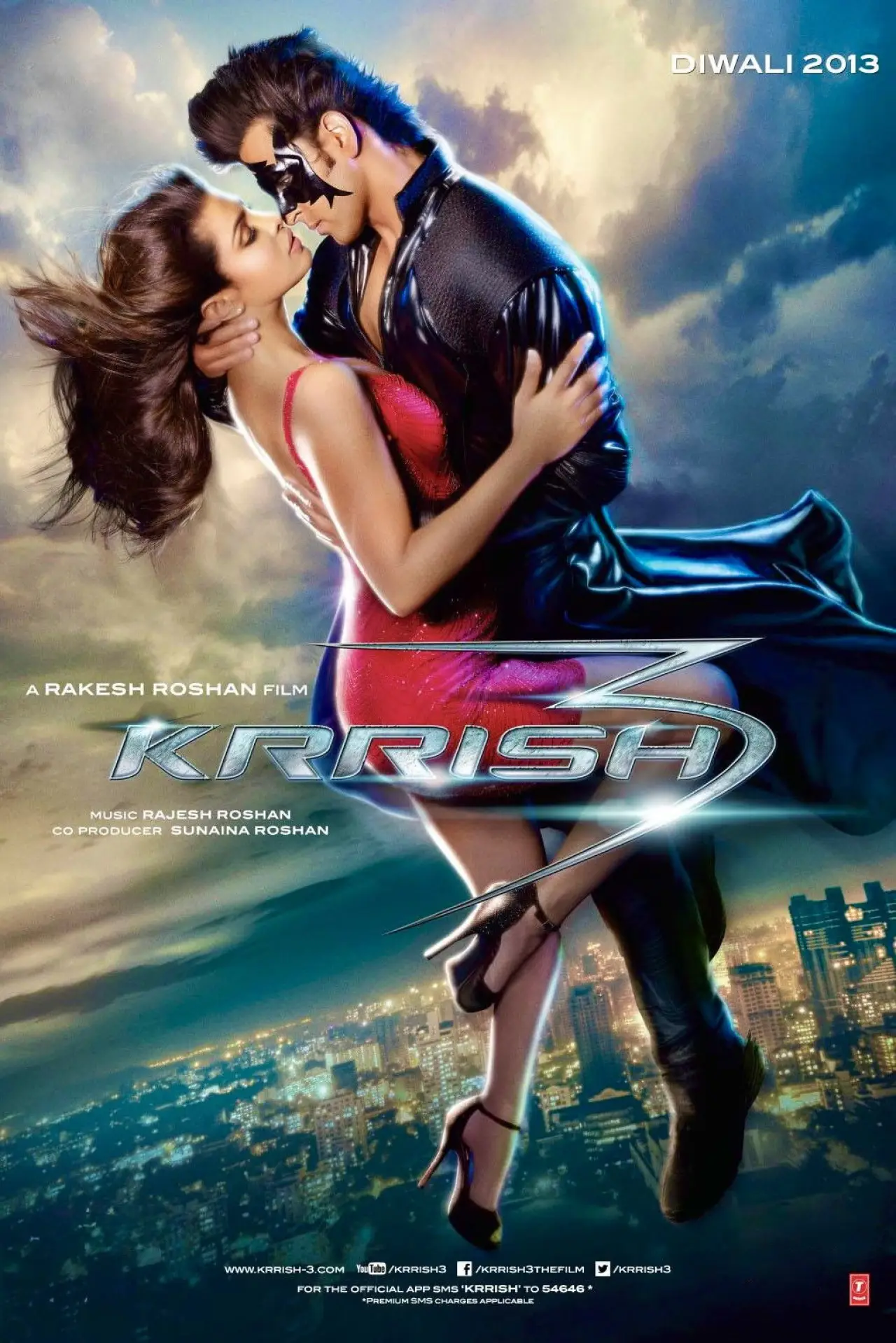 Movie poster "Krrish 3"