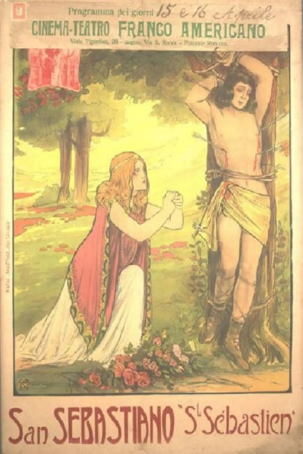 Movie poster "St. Sebastian"