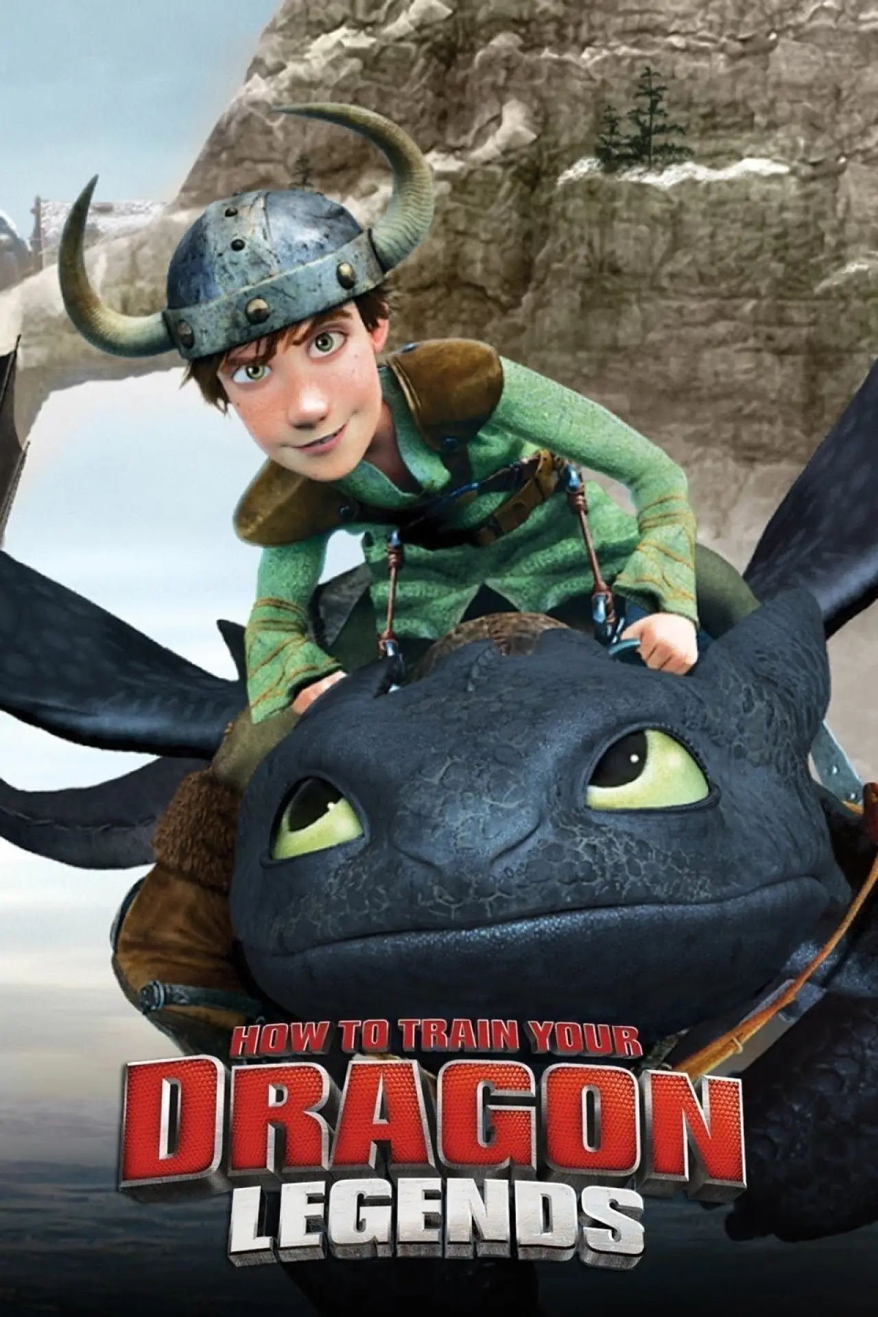 Movie poster "How to Train Your Dragon: Legends"