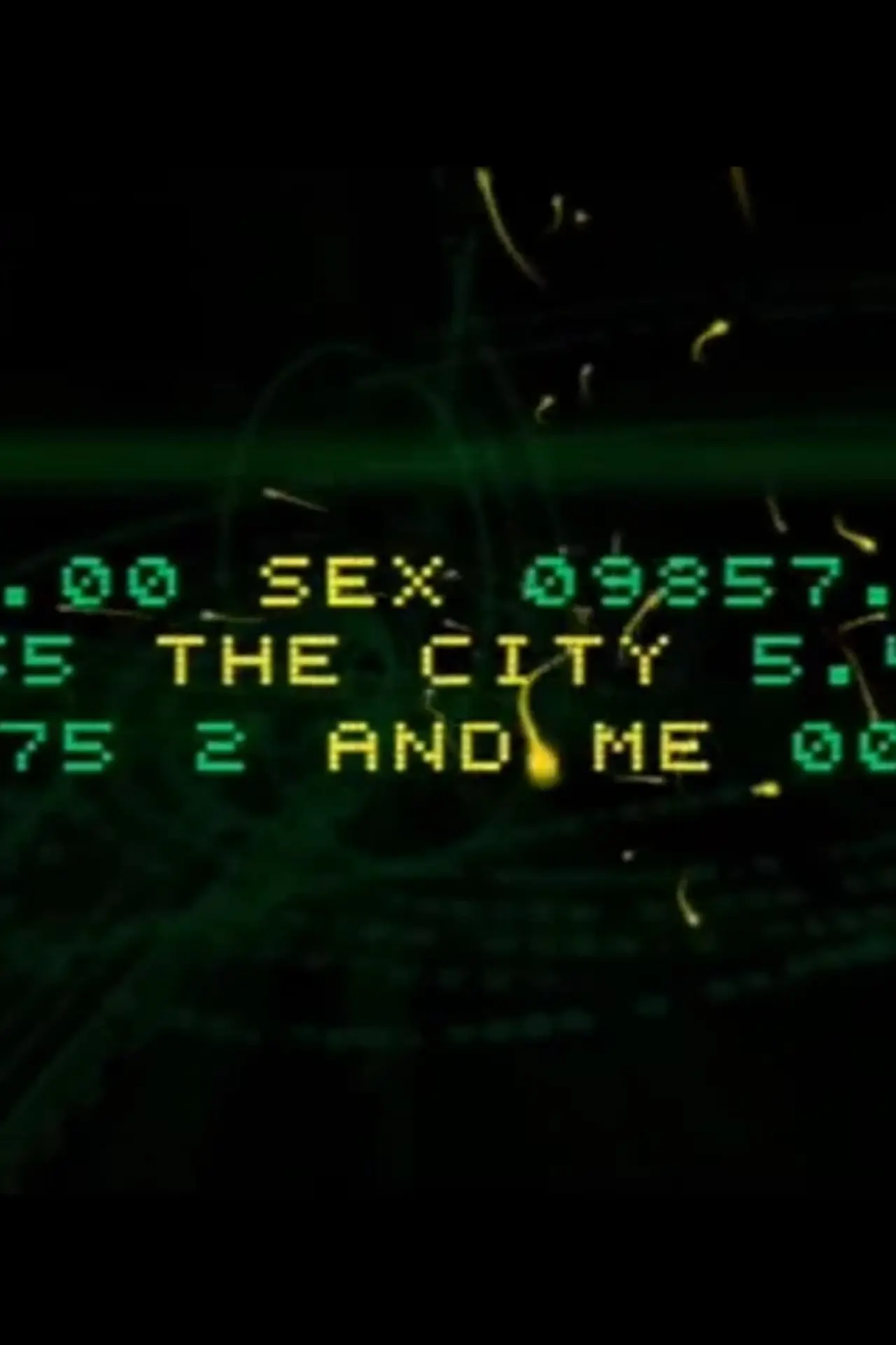 Movie poster "Sex, the City and Me"