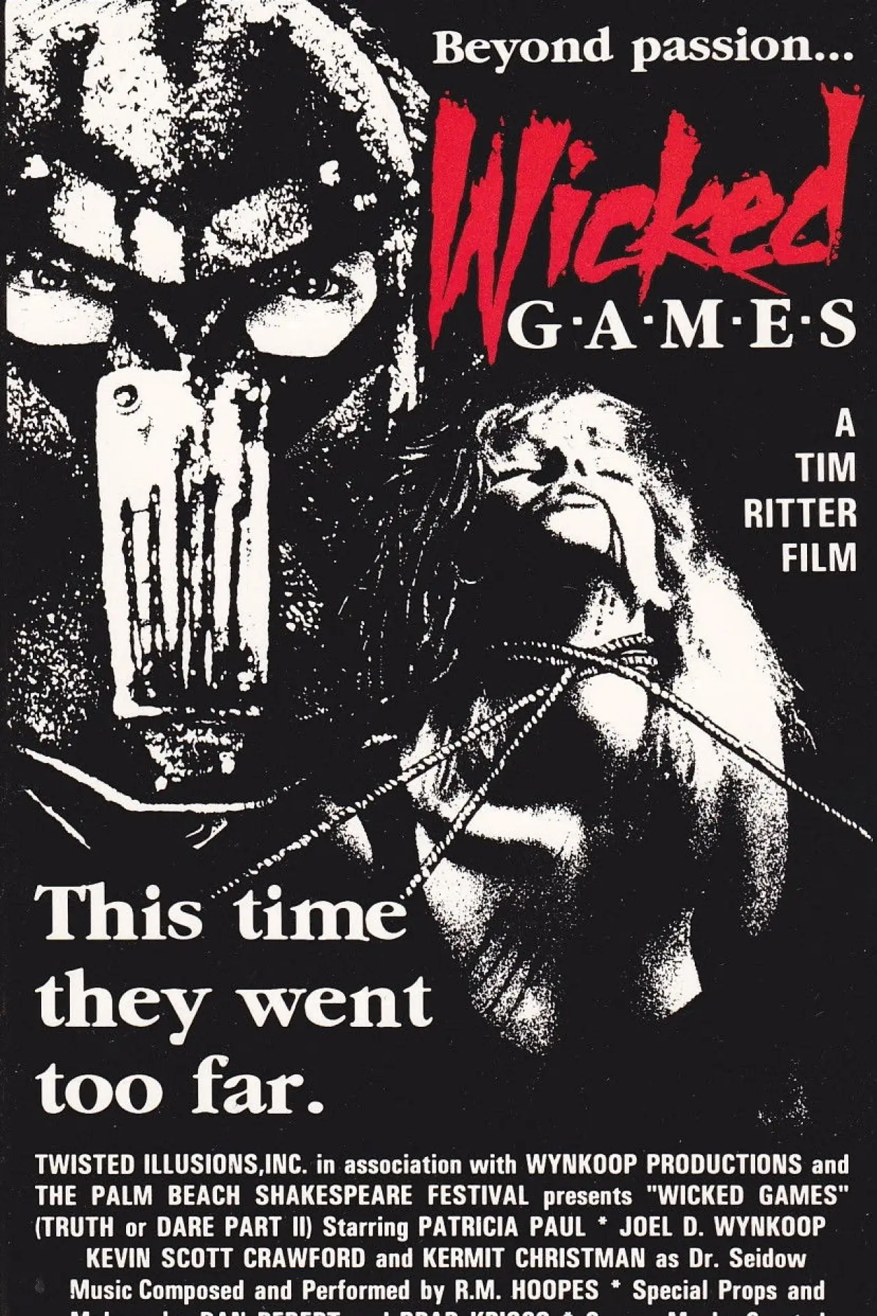Movie poster "Wicked Games"