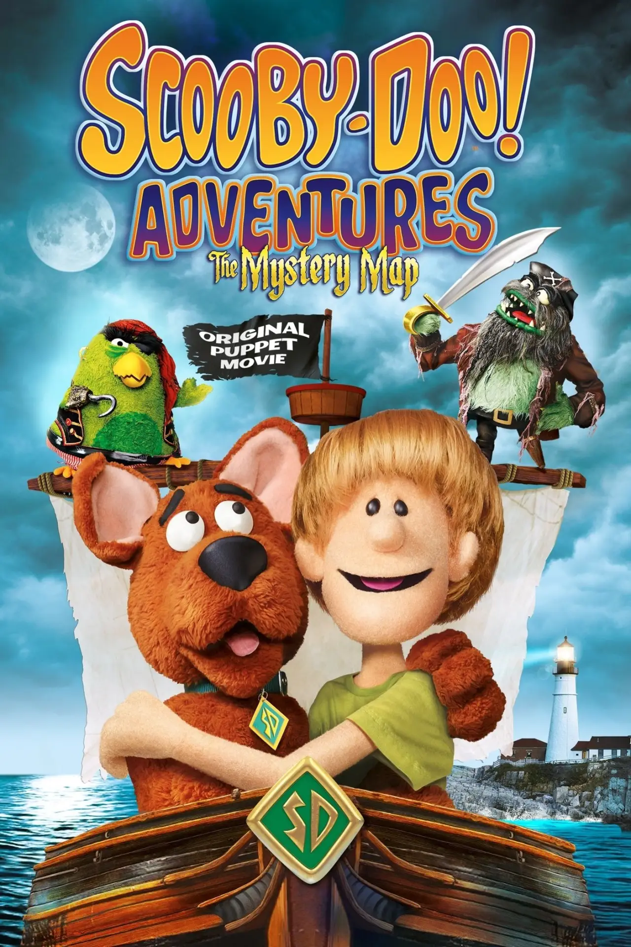 Movie poster "Scooby-Doo! Adventures: The Mystery Map"