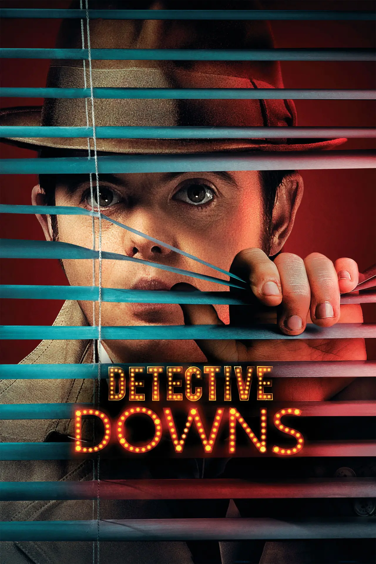 Movie poster "Detective Downs"