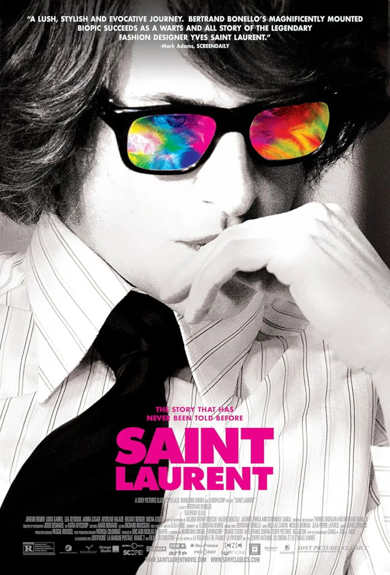 Movie poster "Saint Laurent"
