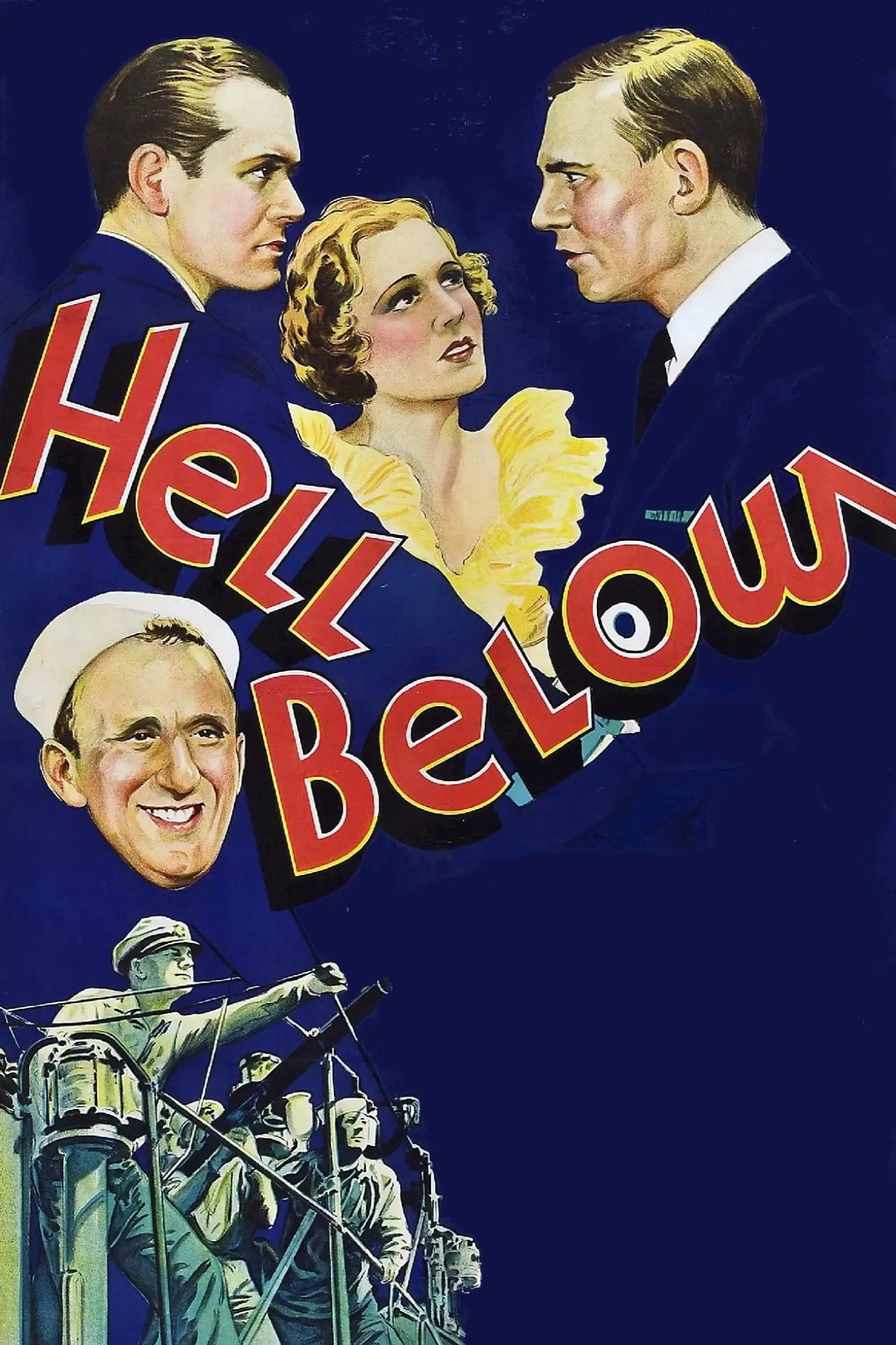Movie poster "Hell Below"