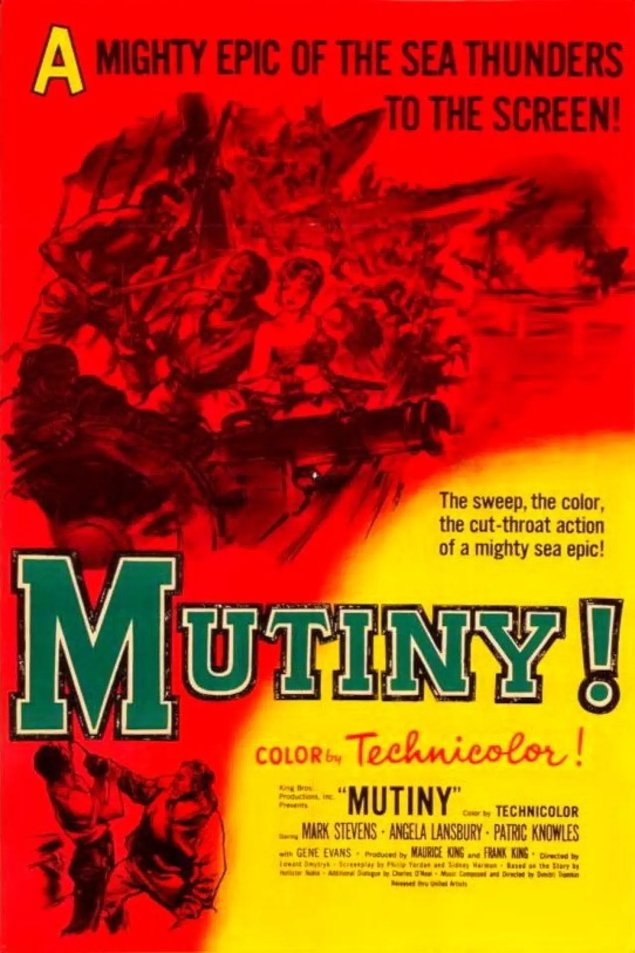 Movie poster "Mutiny"