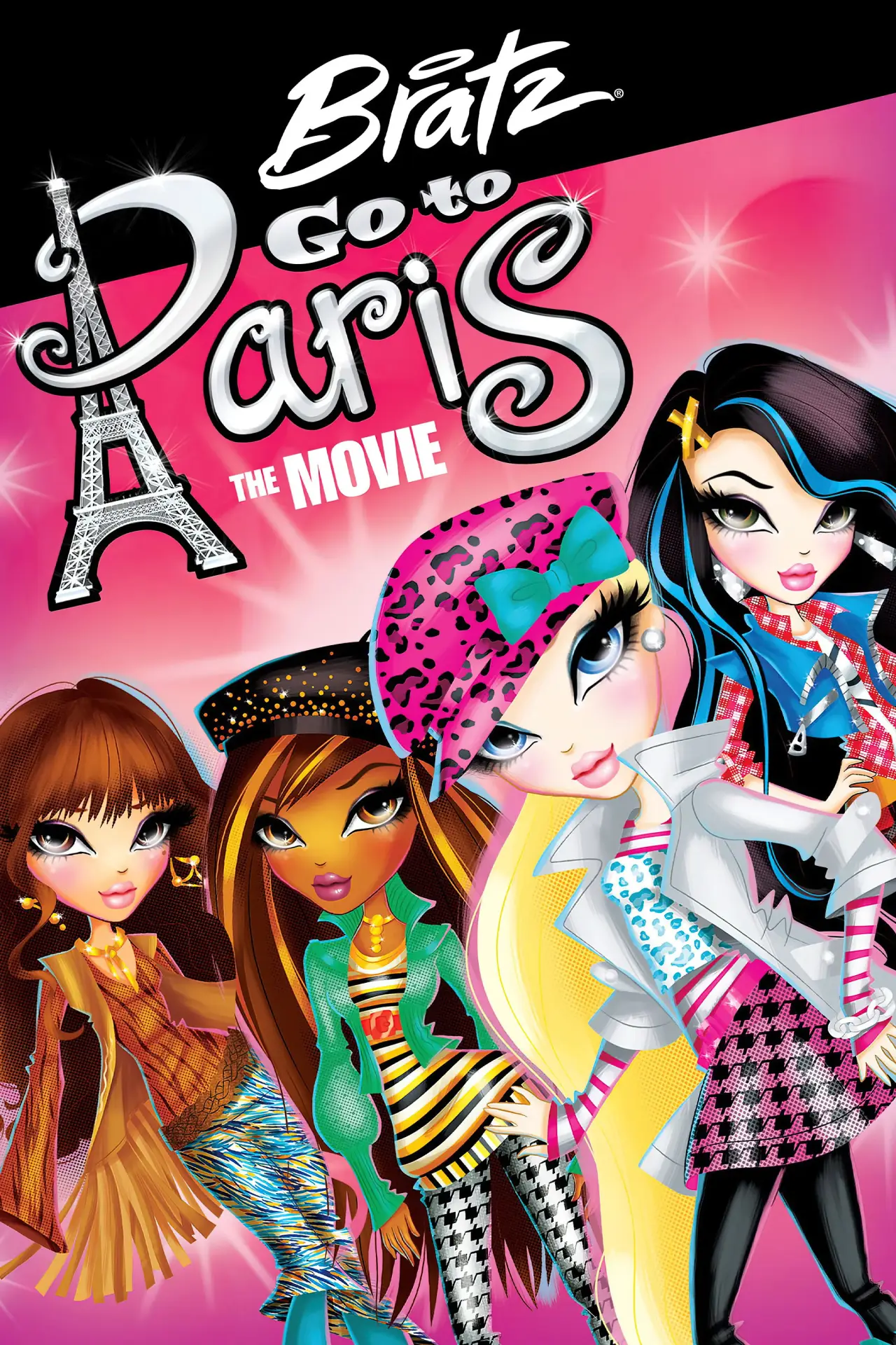 Movie poster "Bratz: Go to Paris"