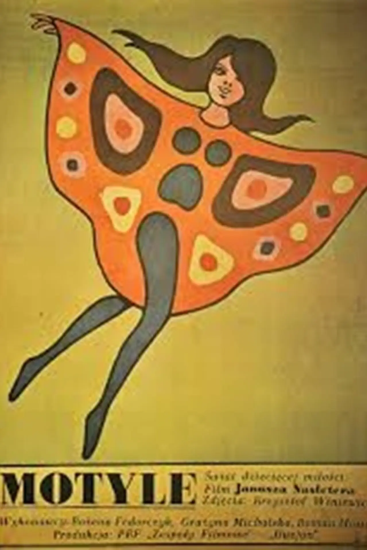 Movie poster "Butterflies"