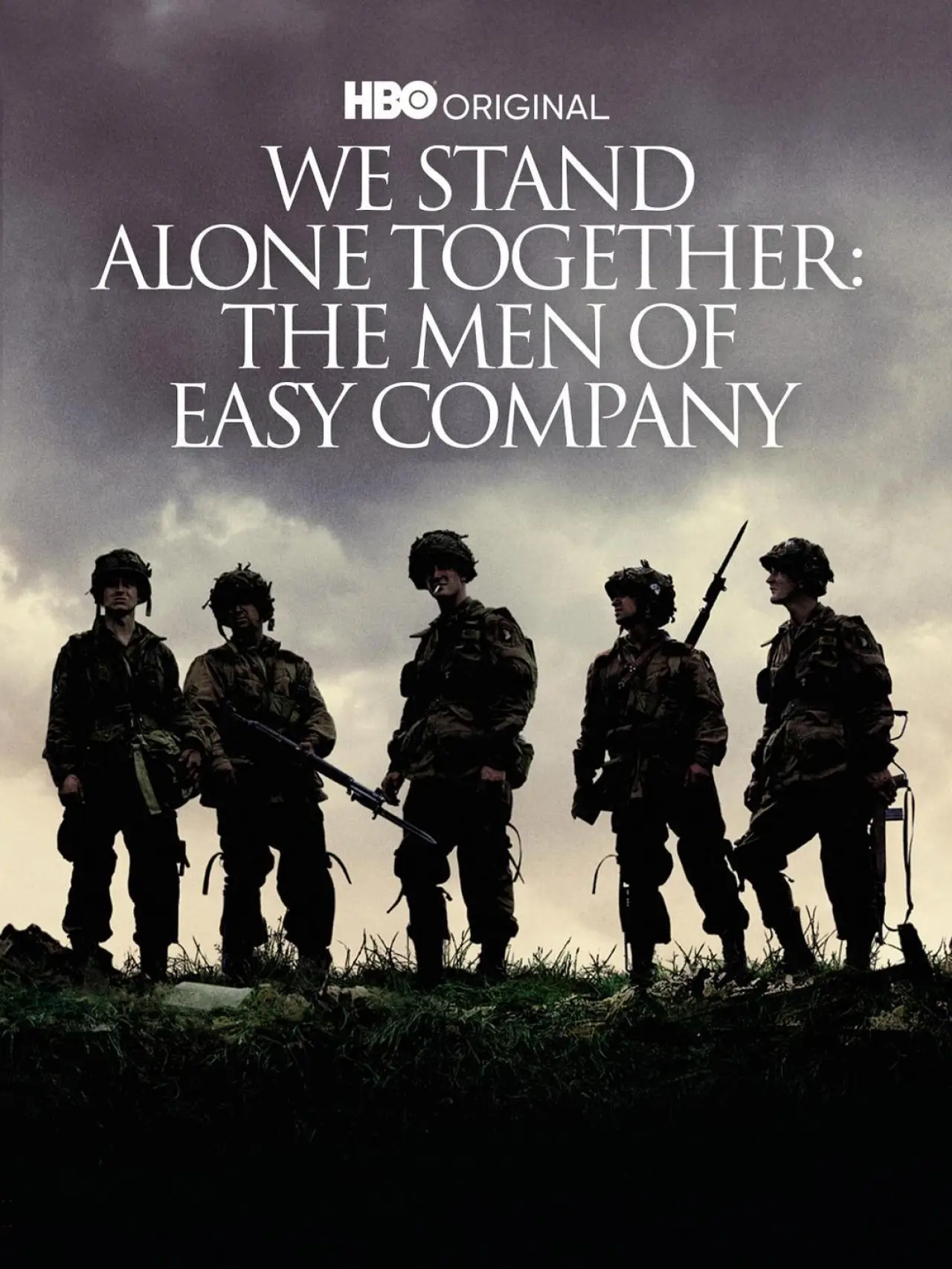 Movie poster "We Stand Alone Together: The Men of Easy Company"