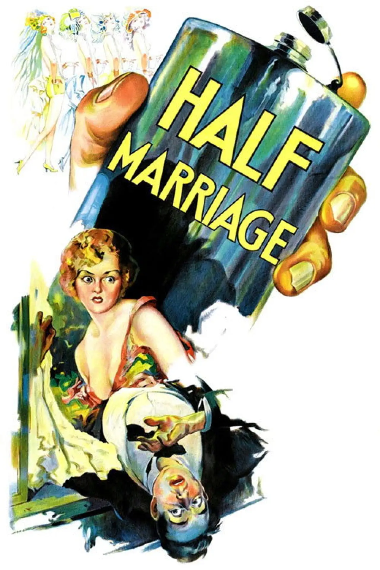 Movie poster "Half Marriage"