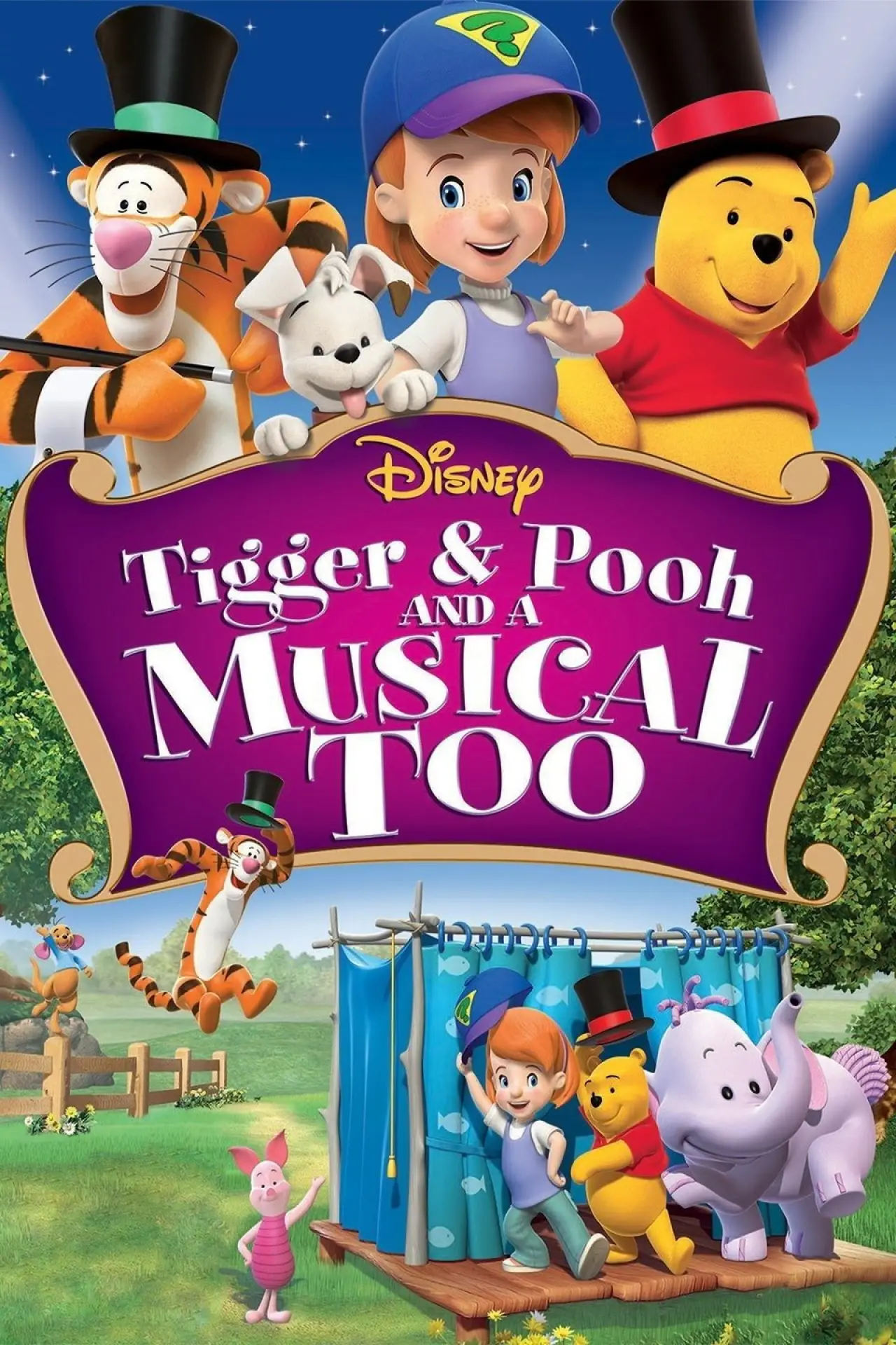 Movie poster "Tigger & Pooh and a Musical Too"