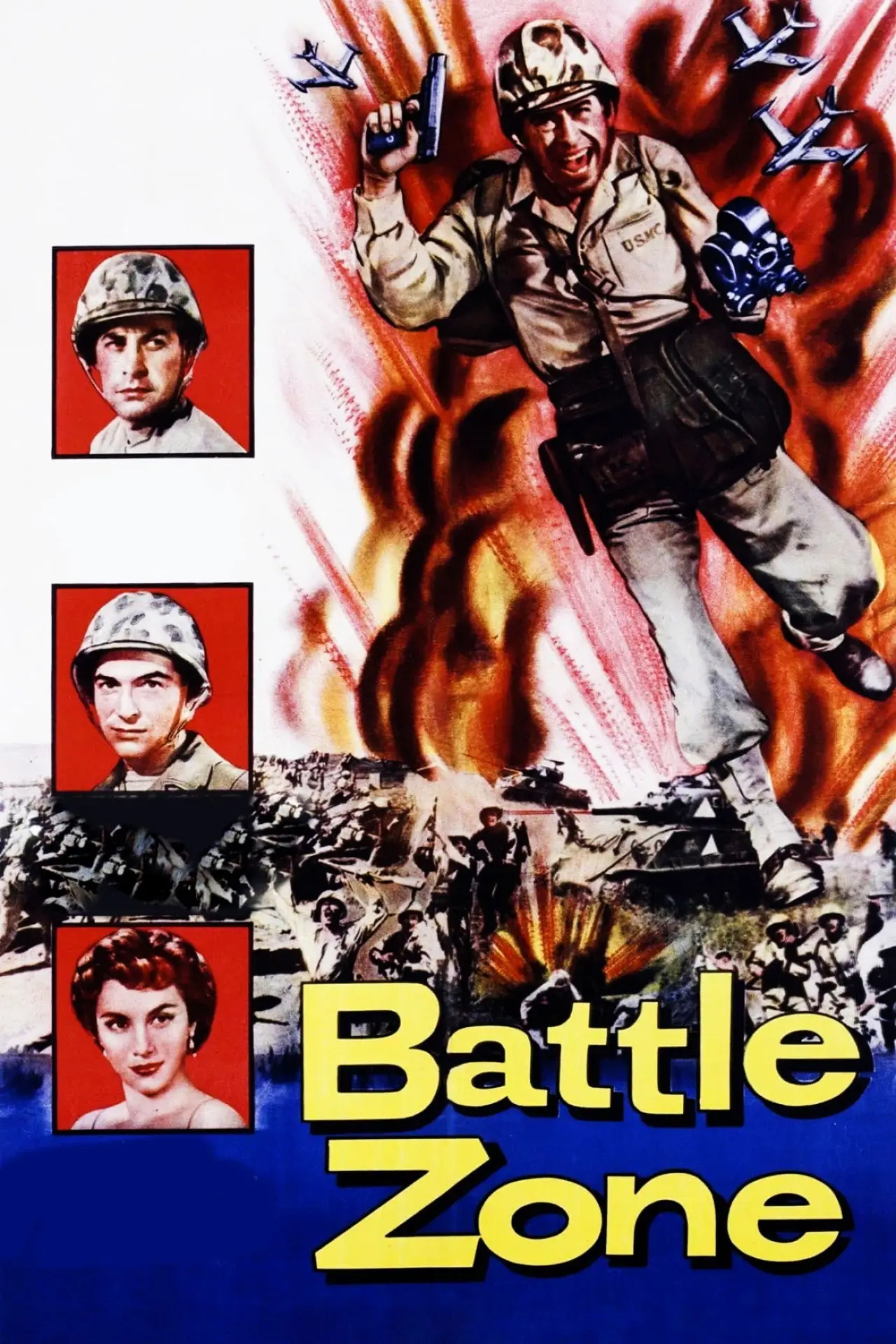 Movie poster "Battle Zone"